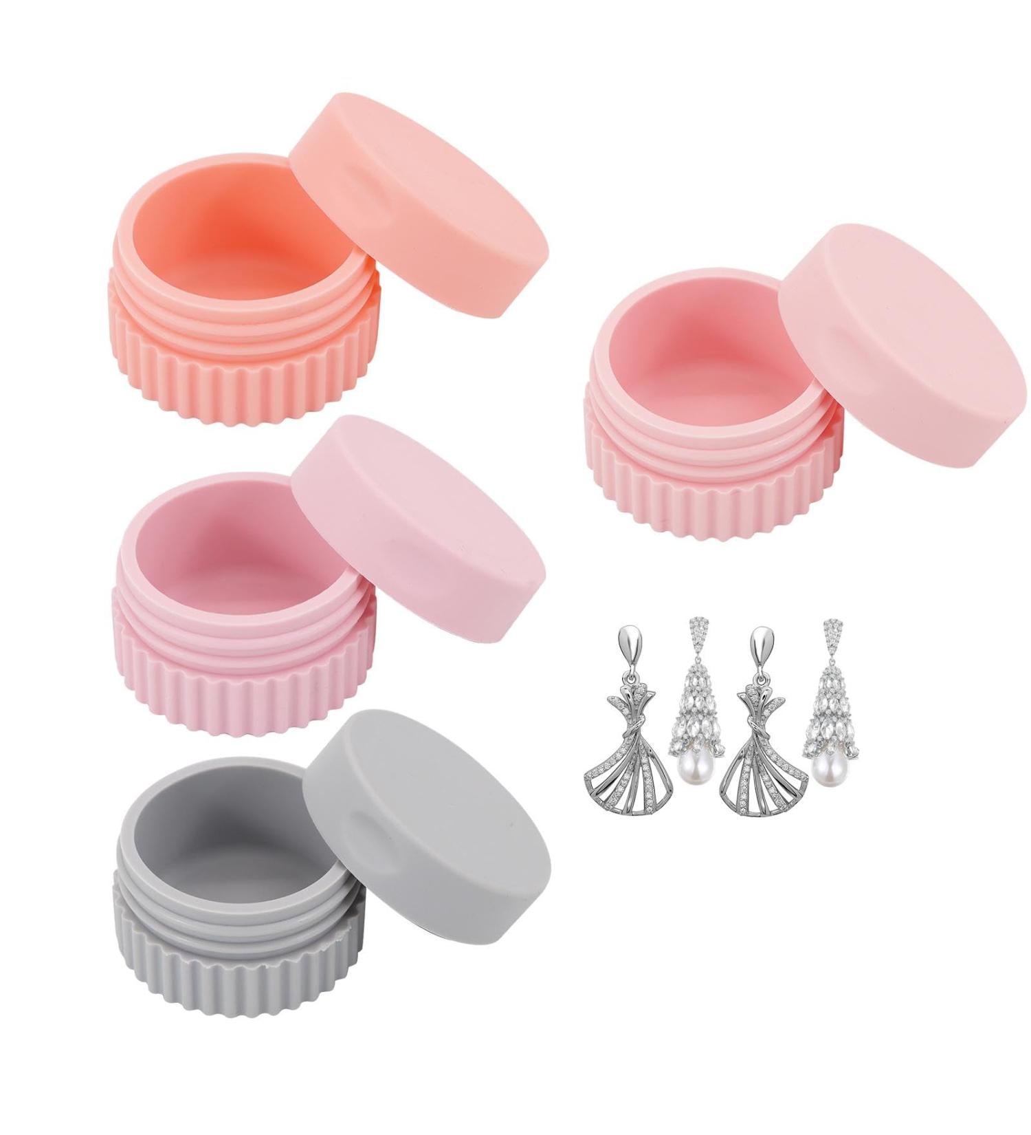 Small Cream Jars - Pocket Loose Powder Storage Jar - Leak-proof Toiletries Storage Jars for Cosmetics B - Buy Online on SooperMarket.com