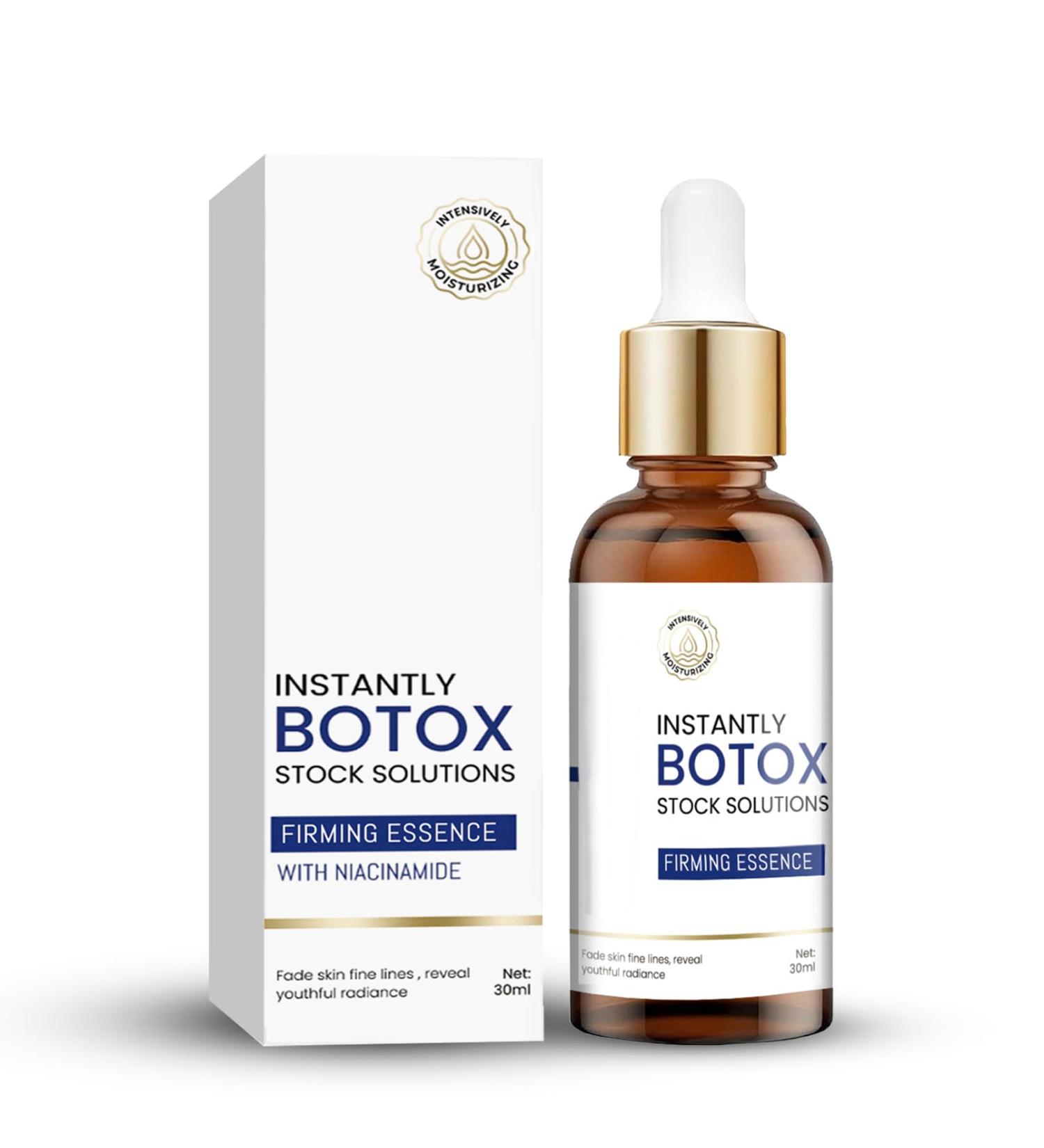 Botox Stock Solution Facial Serum | Anti-Aging Botox in a Bottle | Instant Face Tightening & Wrinkle Reduction - 1fl. oz - Buy Online on SooperMarket.com