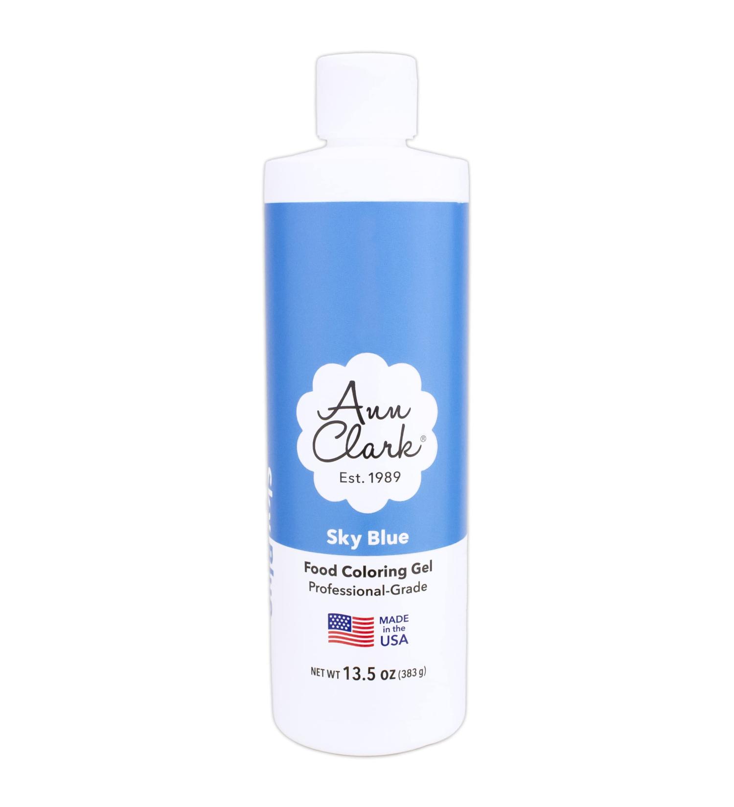 Ann Clark Sky Blue Food Colouring Gel Extra Large 13.5 oz Professional Grade Made in USA - Buy Online on SooperMarket.com