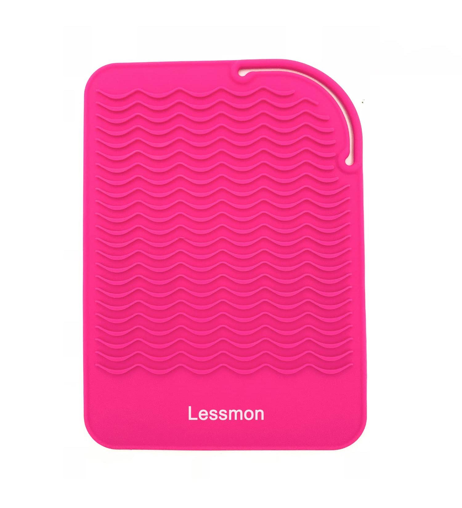 Heat Resistant Mat for Curling Irons & Hair Styling Tools - 9x6.5 Pink | Shop Internationally - Buy Online on SooperMarket.com
