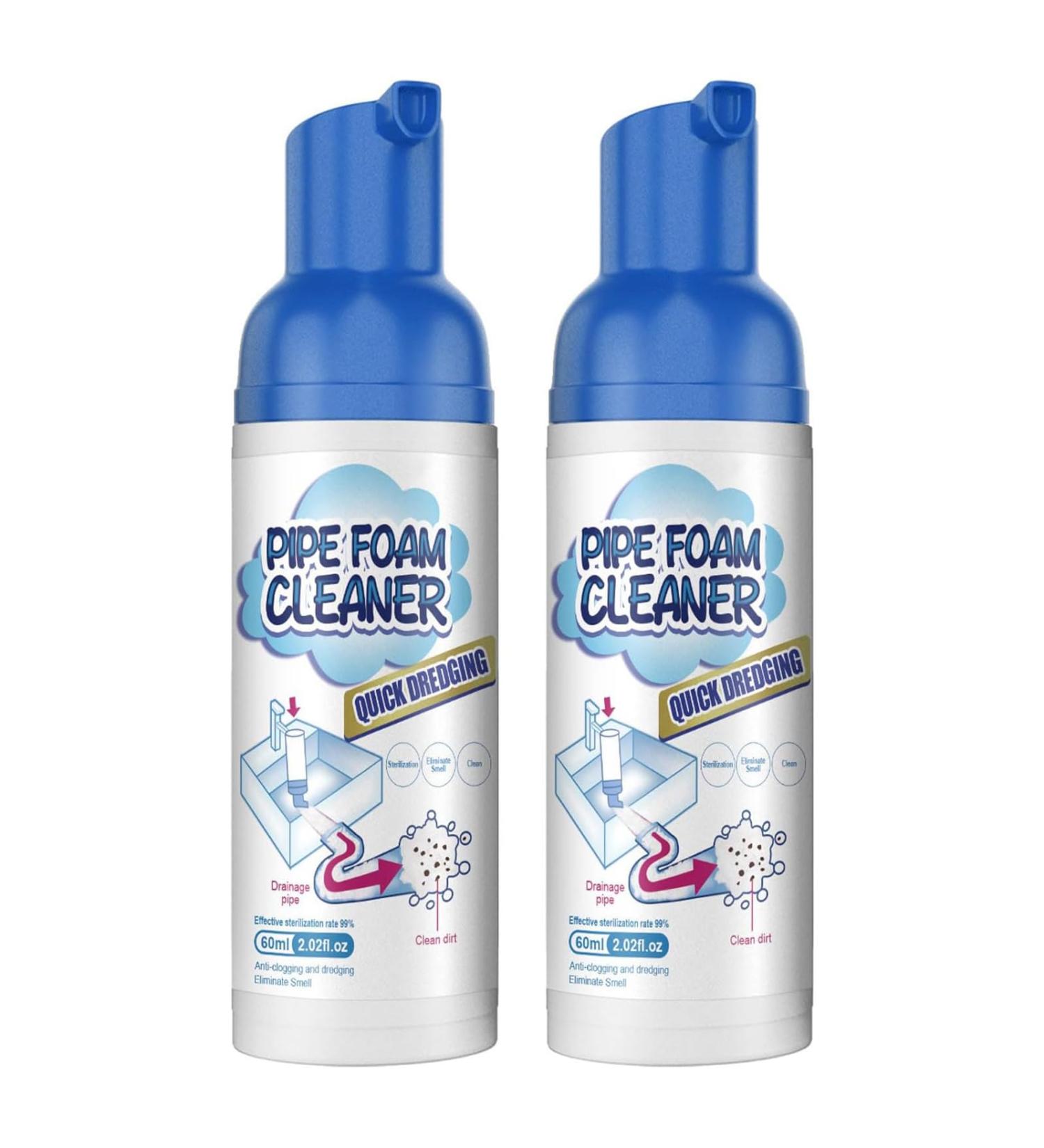 Yugouclean - Yugou Drain Cleaner Get out Foaming Drain Cleaner Powerful Pipe Dredging Agent Sink Drain Cleaner Toilet Bowl Clog Remover All-purpose Sink Drain Cleaner Foam for Kitchen Toilet - Buy Online on SooperMarket.com