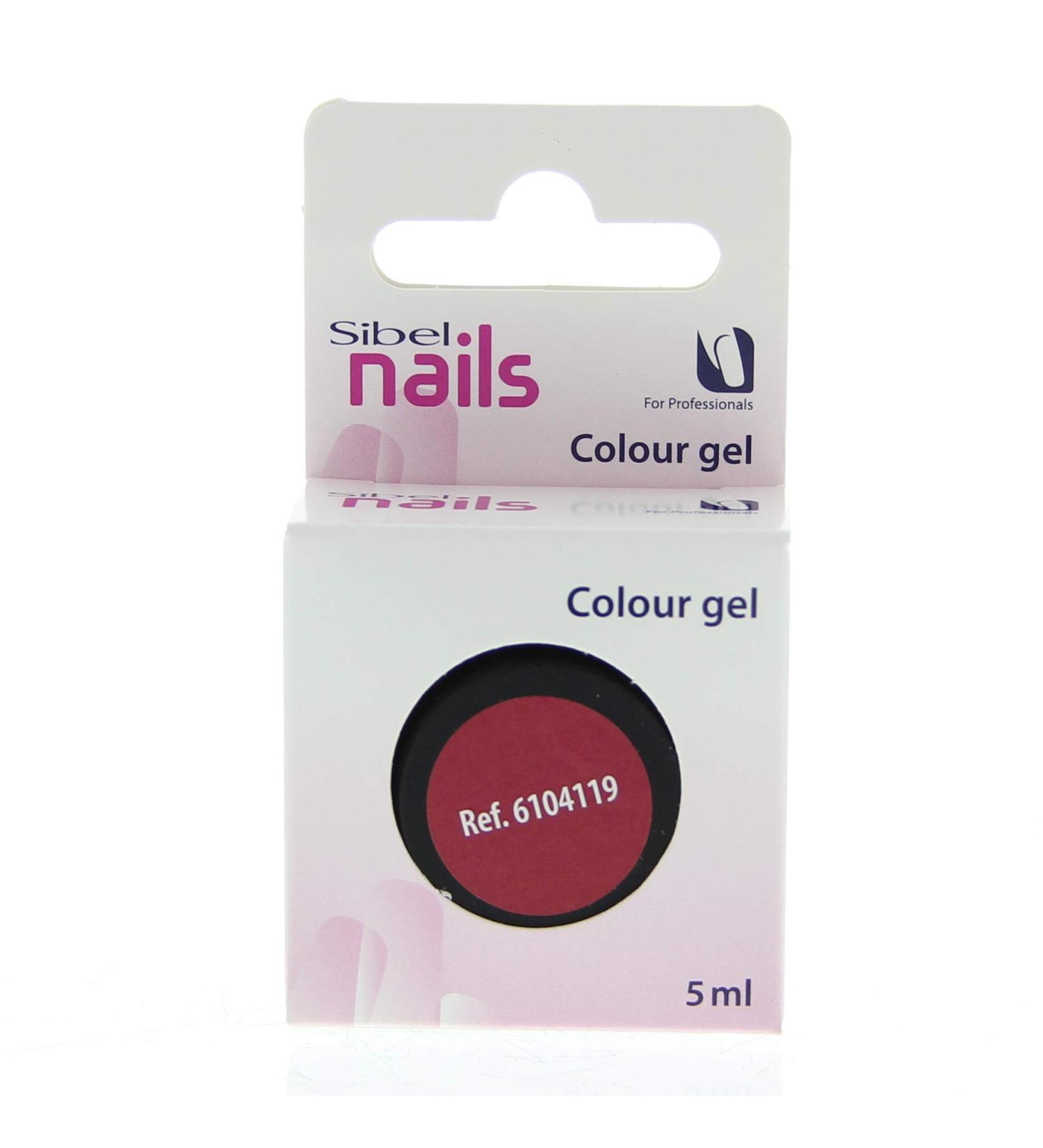 Sibel Nails Gel Nails Gels Colour Gel Rosewood