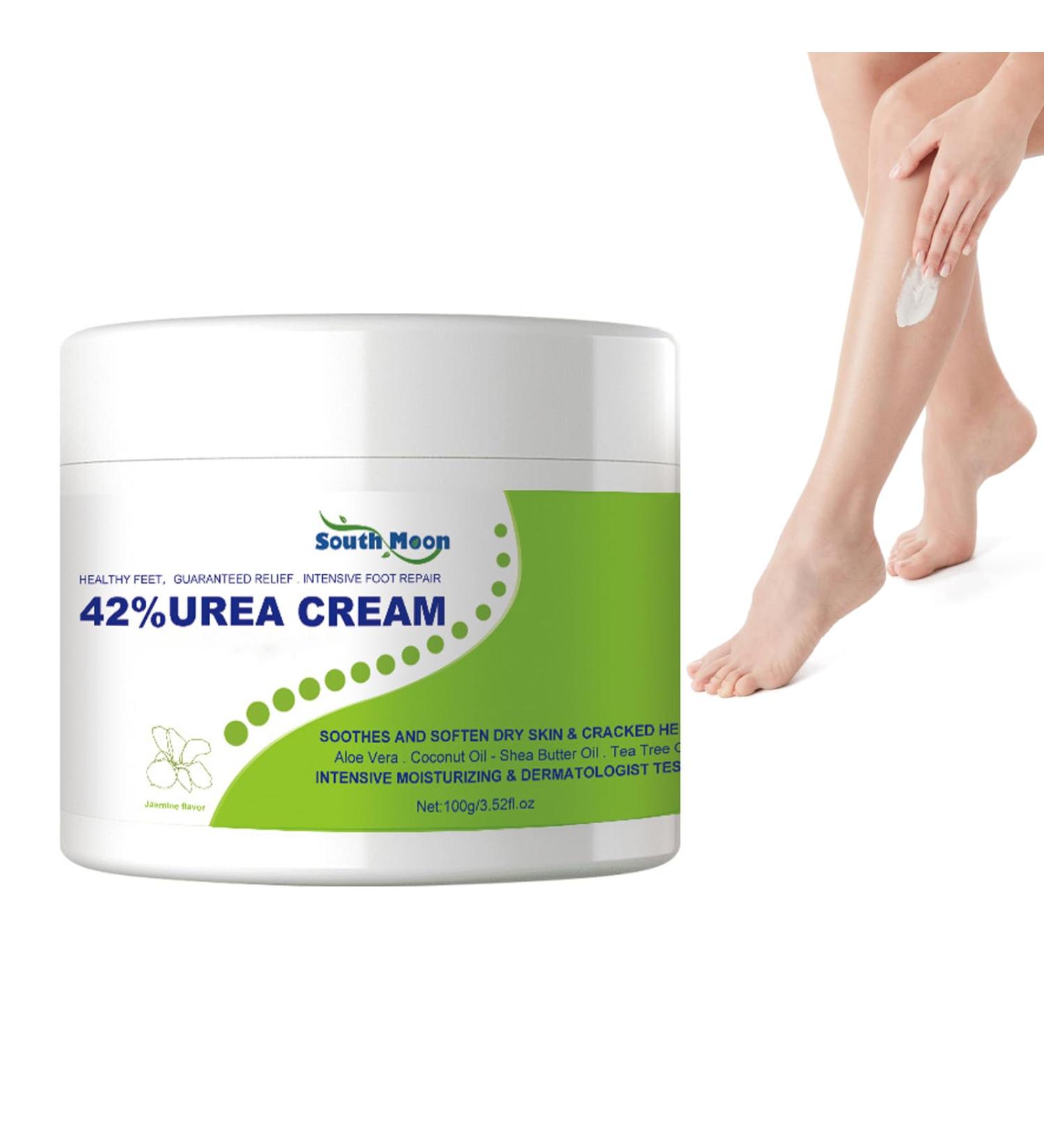 Urea 42% Foot Cream Cracked Heel Repair Cream For Feet and Hand Callus Remover For Dry And Hard Skin Hydrating Foot Moisterizer Nourishes Soften for Feet Knees Hand 100g - Buy Online on SooperMarket.com