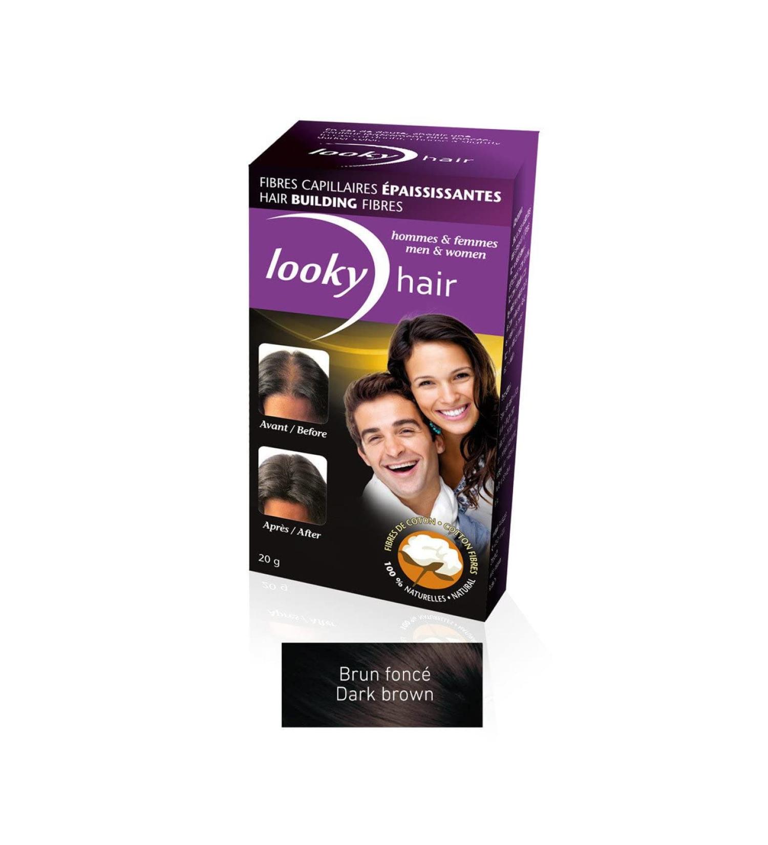 Looky Hair Brun Fonc - Dark Brown