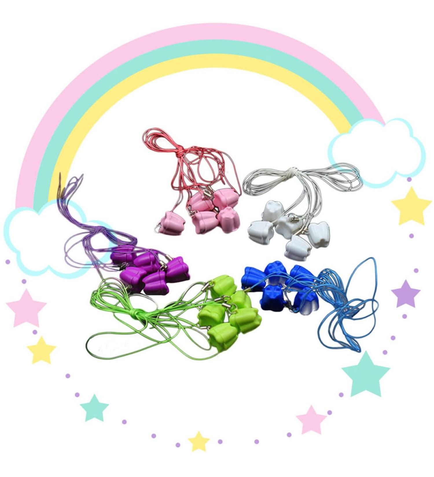 TOYANDONA 25pcs Necklace Milk Teeth Storage Box for Kids - Secure & Stylish Tooth Keepsake Organizer - Buy Online on SooperMarket.com