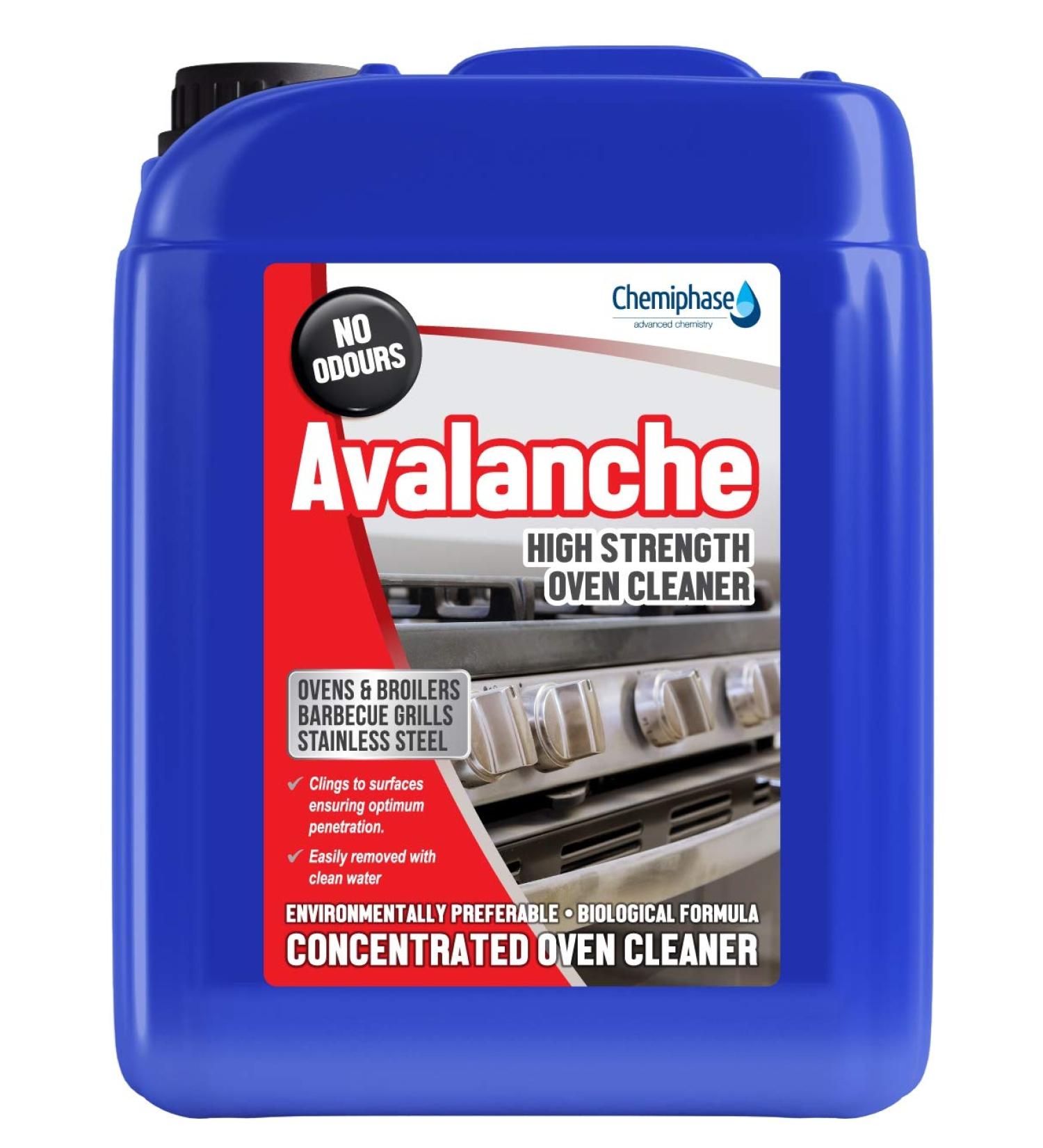 Avalanche - Industrial Gel Oven Cleaner - 5 Litres