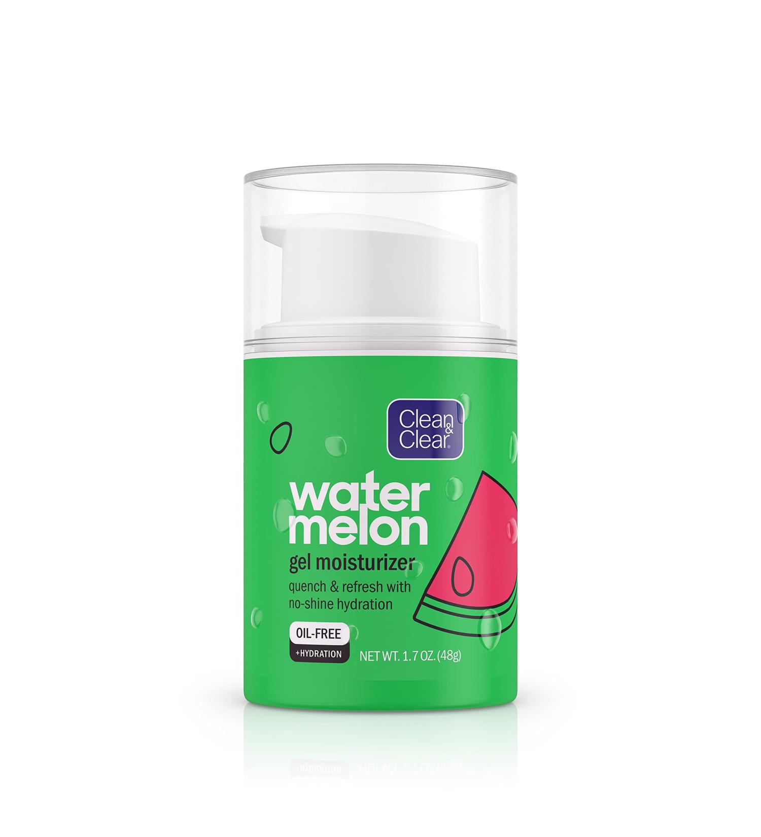 Clean & Clear Watermelon Gel Moisturizer 1.7 oz | Hydrating, Lightweight Formula - Buy Online on SooperMarket.com