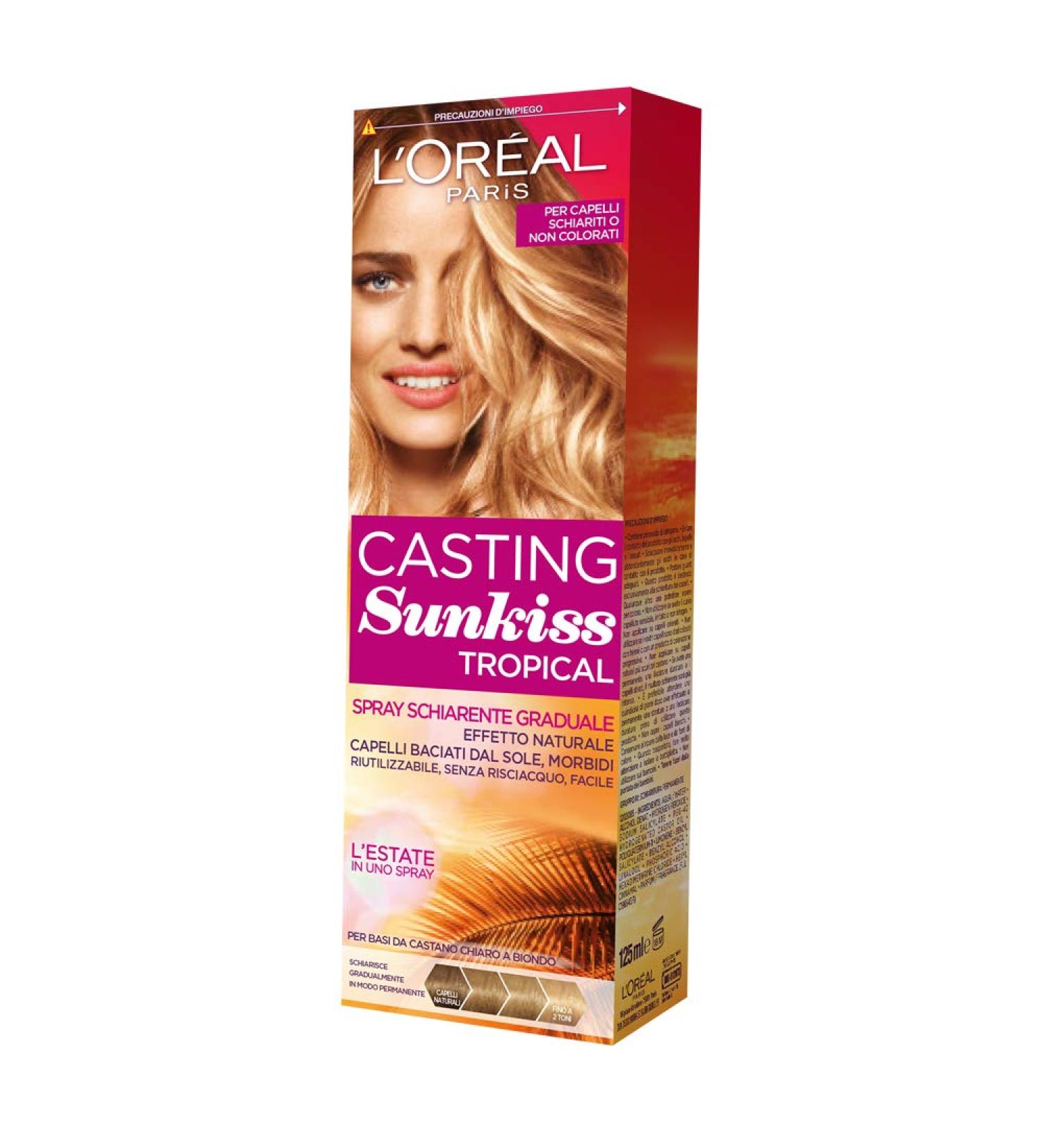 Casting sunkiss tropical spray schiarente graduale 125 ml Biondo miele - Buy Online on SooperMarket.com