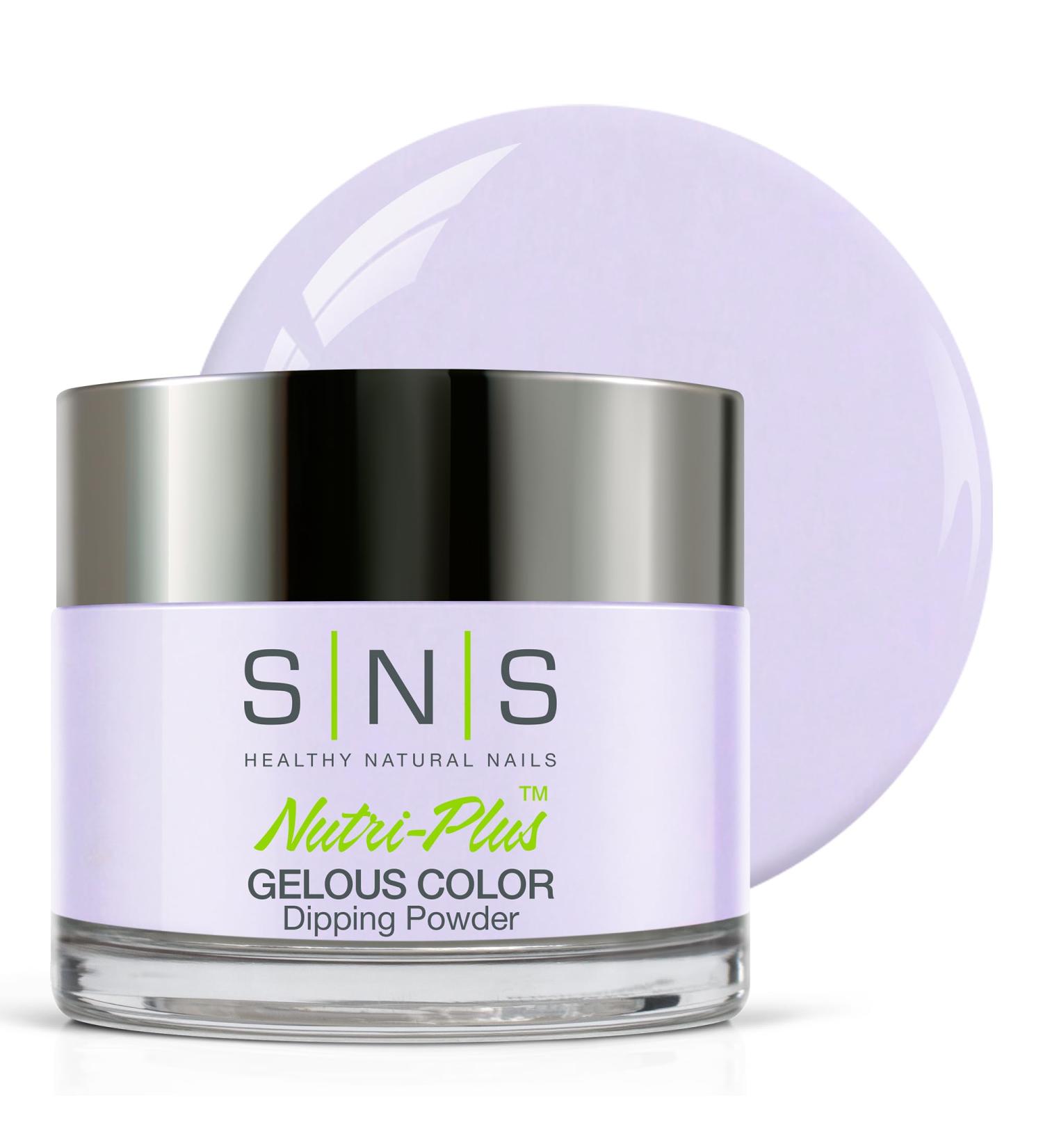 SNS Nail Dip Powder - Lavender Mist | Long-Lasting Dip Nail Color | Low-Odor No UV Lamp | 1 OZ - Buy Online on SooperMarket.com