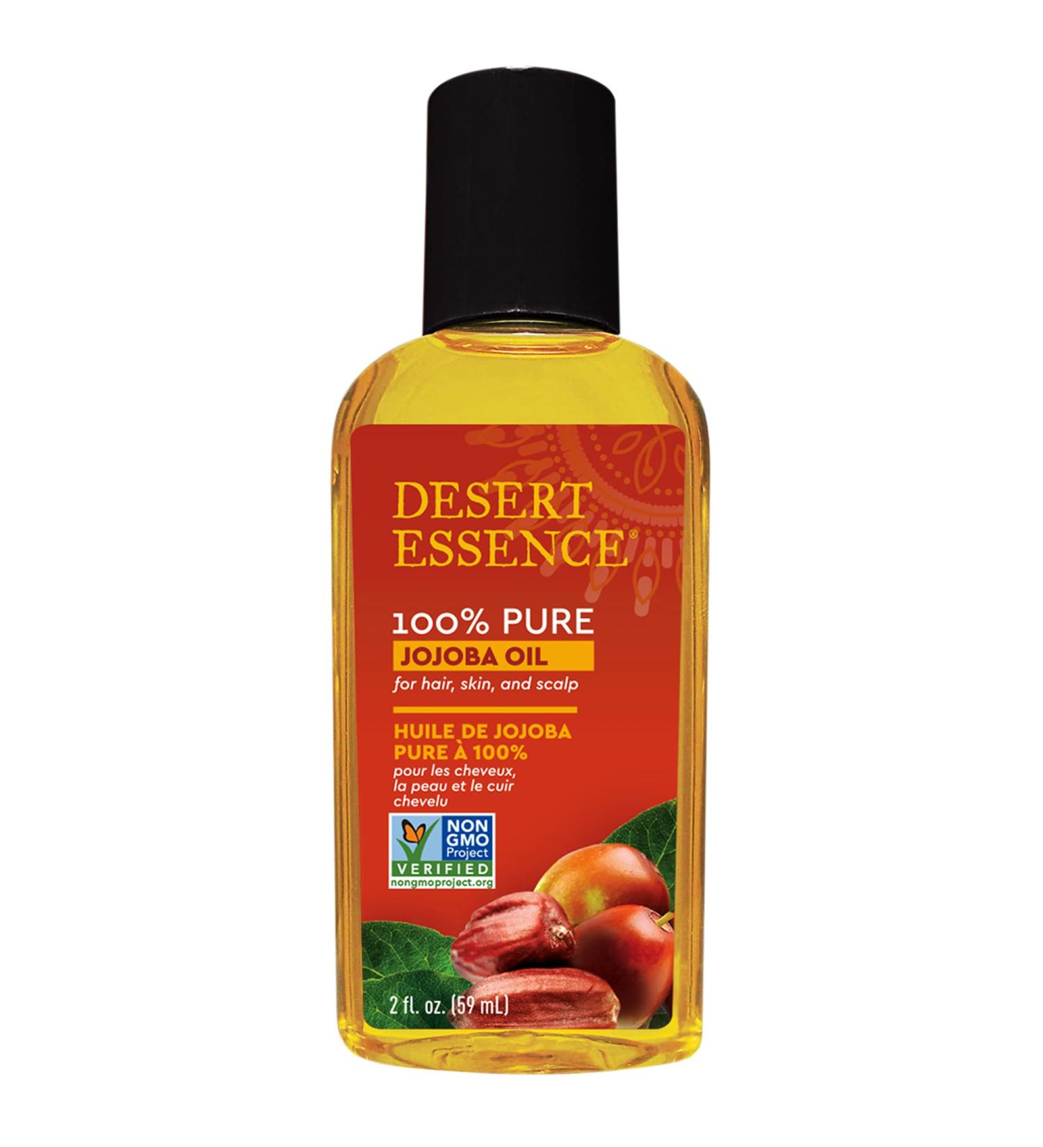 Desert Essence 100% Pure Jojoba Oil - Moisturizer for Skin, Hair & Scalp - 2 Oz - Buy Online on SooperMarket.com