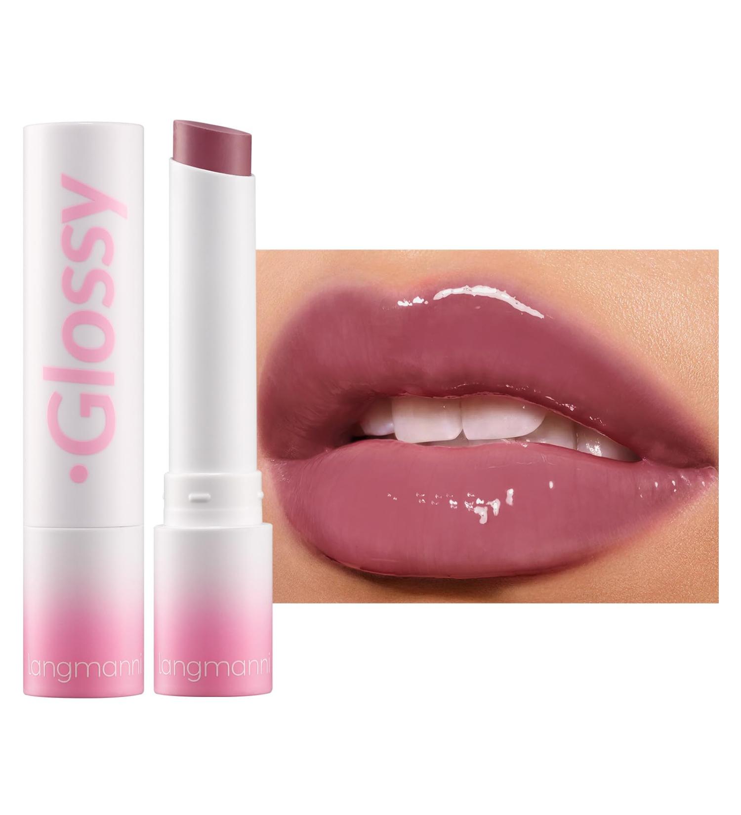 Lip Balm Moisturizing Hydrating Lighten Lip Lines Anti-dry Lip Balm Lip Gloss Makeup Lip Moisturizer Care For Women Lip Gloss - Buy Online on SooperMarket.com