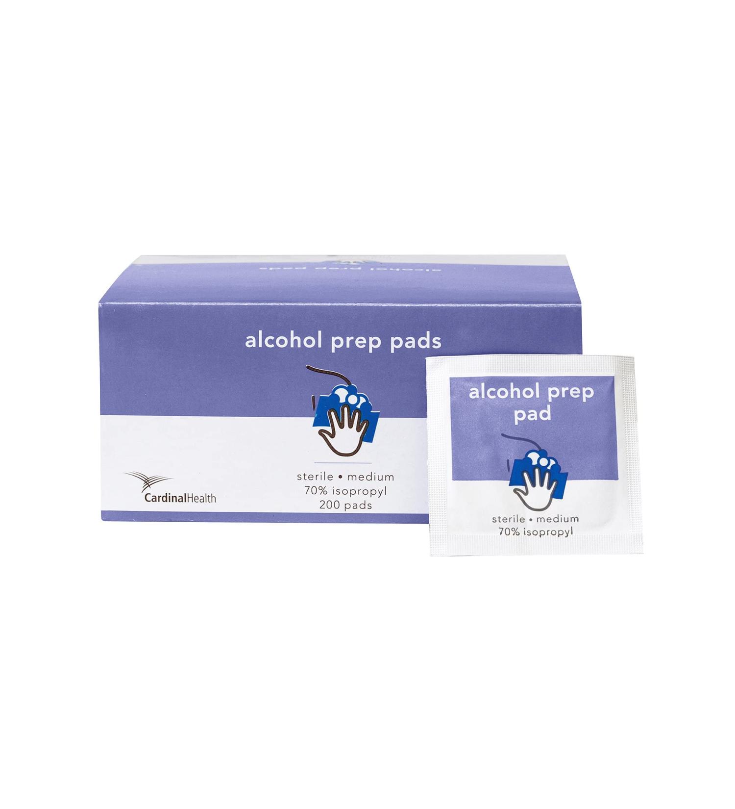 Curity Alcohol Prep Pad 2-Ply Medium (200 Count) - Part No. 5750 | 200 Per Box - Buy Online on SooperMarket.com