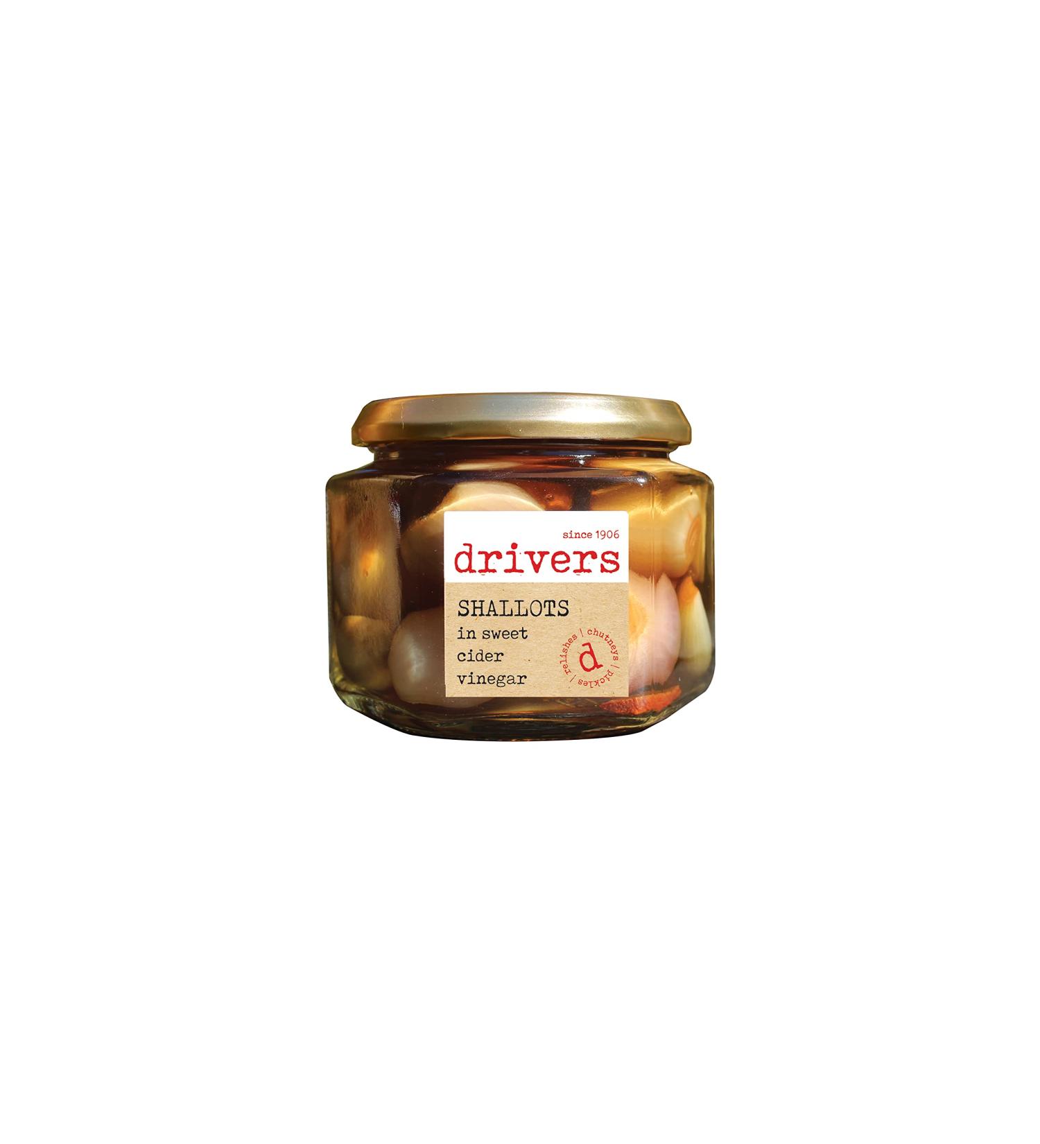 Driver's Pickle Shallots in Cider Vinegar 0.35 kg Z01L