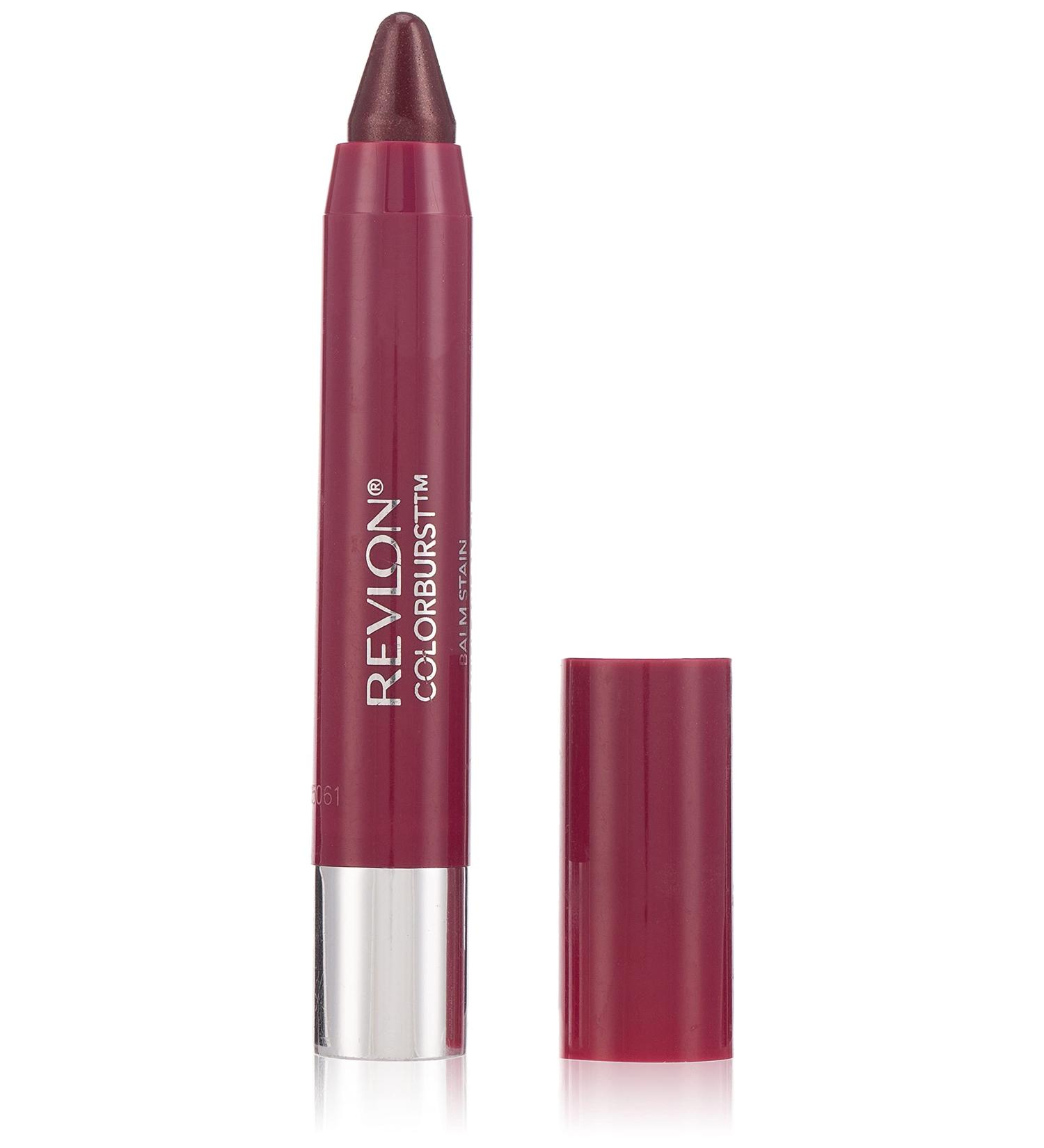 Revlon Lip Balm Tinted Lip Stain with Lasting Hydration - Shea Butter, Mango & Coconut Butter, Shimmer Finish - 045 Romantic, 0.01 Oz - Buy Online on SooperMarket.com