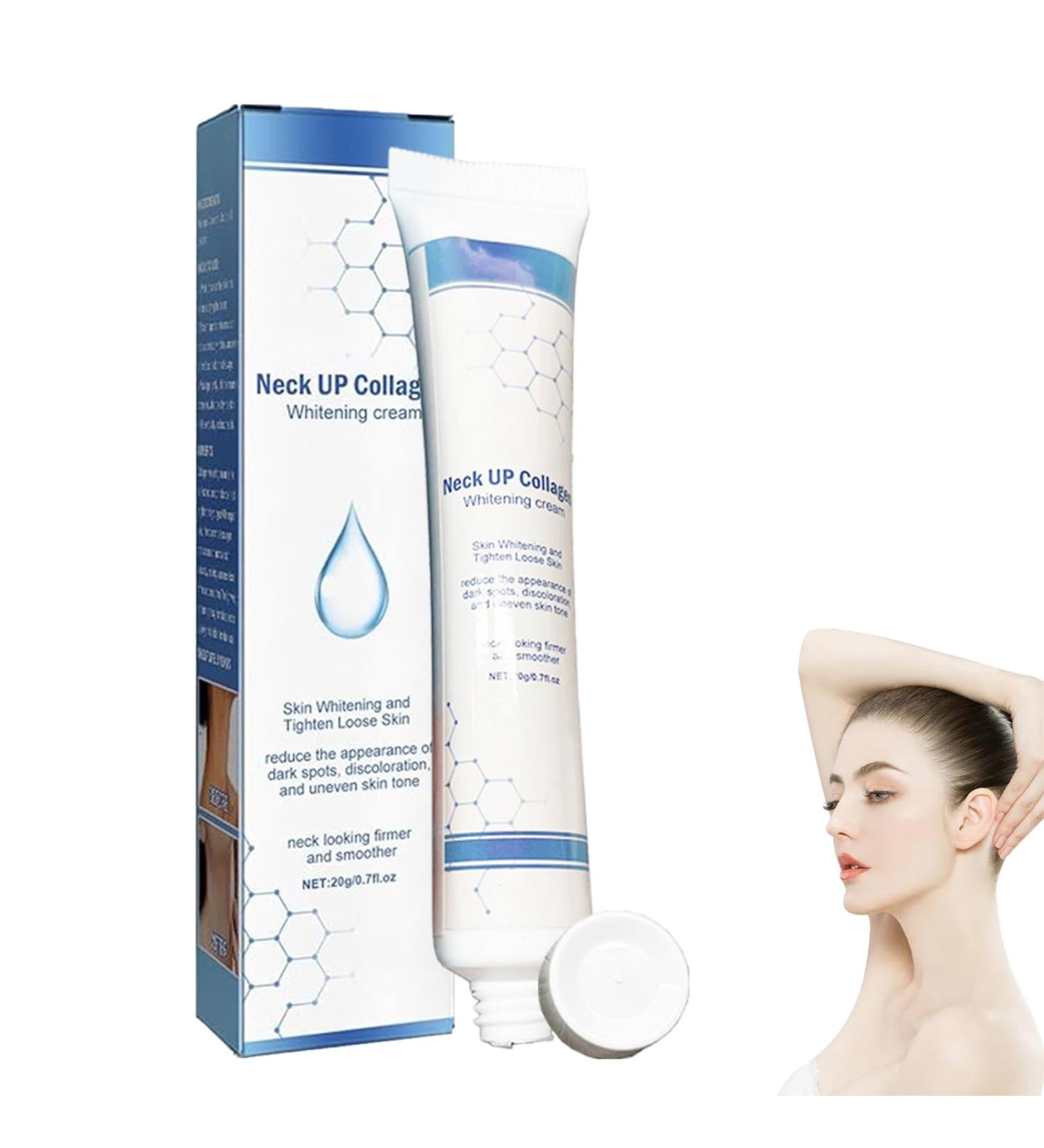 Funnaura Neck Firming Cream Collagen Tightening Lifting Sagging Skin Reduce Wrinkles Smoothing Neck Fine Liines (20g) - Buy Online on SooperMarket.com