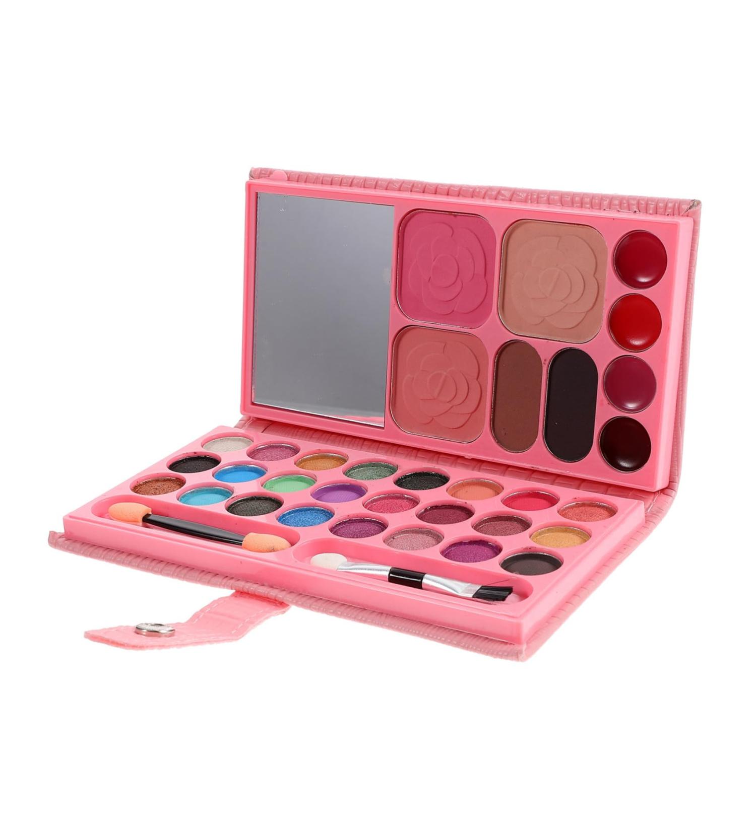 Mikinona 2pcs 33 Makeup Palette Eyeshadow Colorful Eyeshadow Palette Accessories Blush Pan Powder - Buy Online on SooperMarket.com