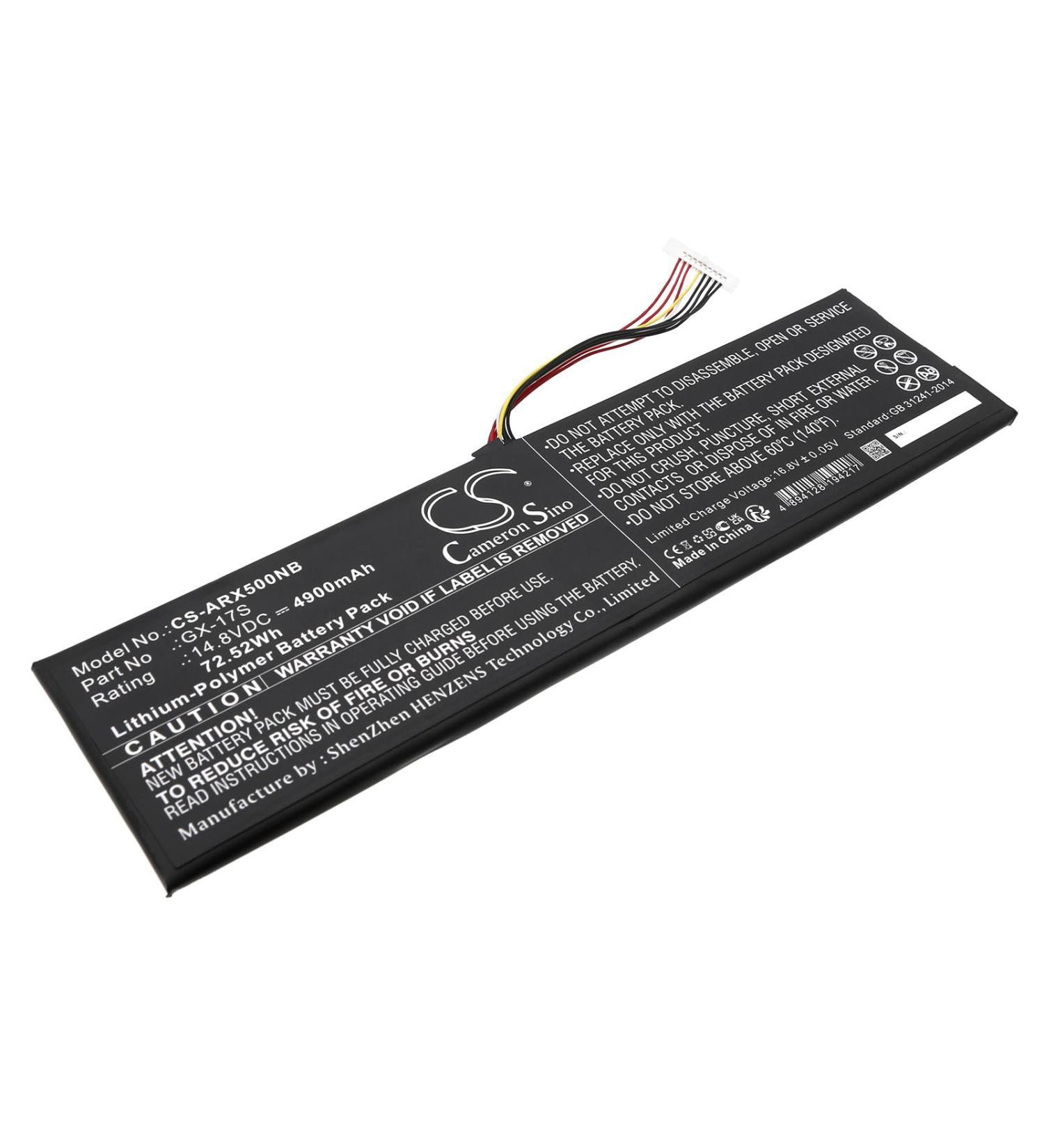 Battery Replacement for Aorus X3 Plus V5 V7 X5S V3 GX-17S | International Shipping Available - Buy Online on SooperMarket.com