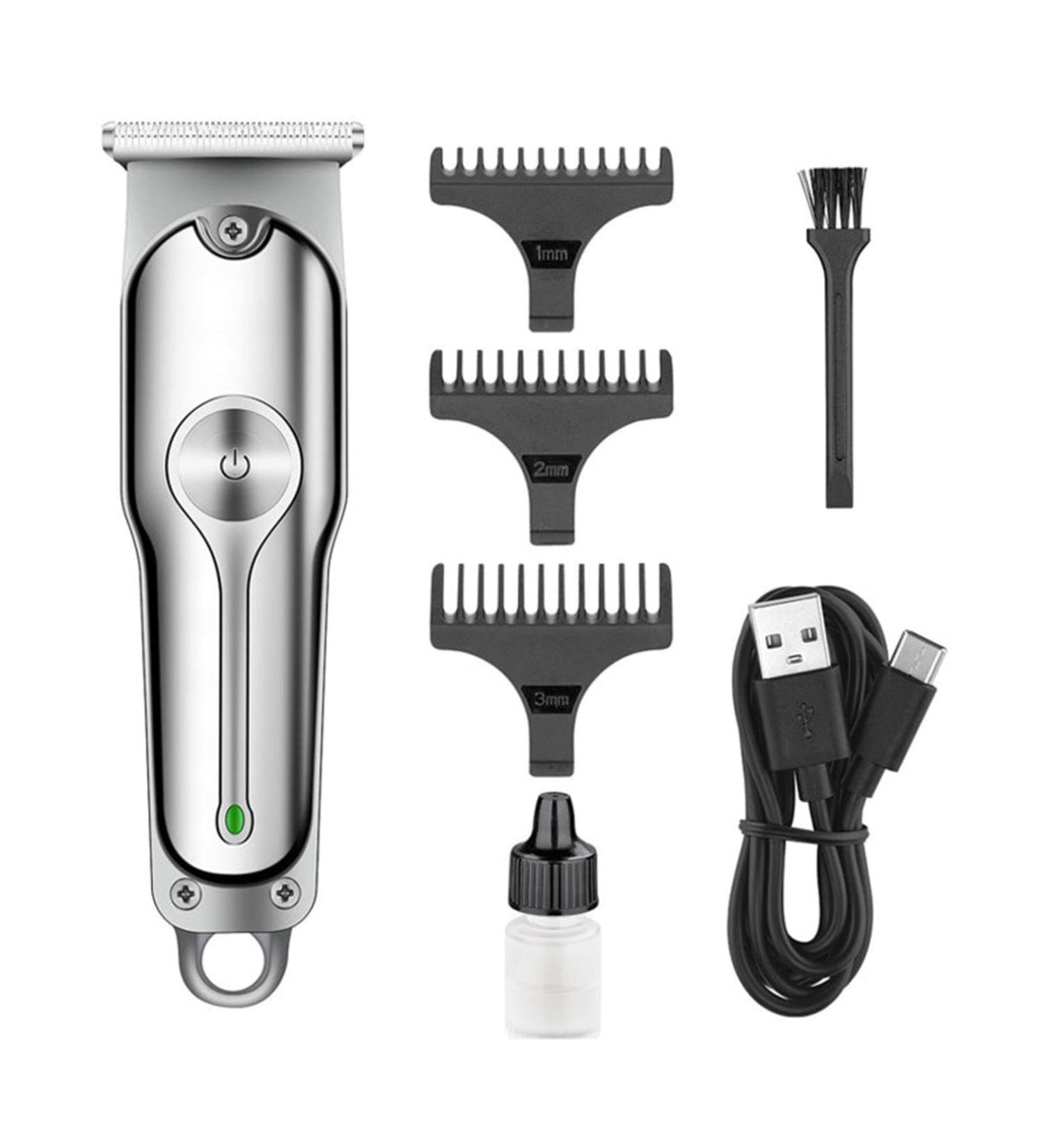 Electric Hair Clippers for Men Waterproof Beard Trimmer LED Display with 3 Guide Combs and Type-c Fast Chager Cord Dual Power Modes Gift for Men Husband Father - Buy Online on SooperMarket.com