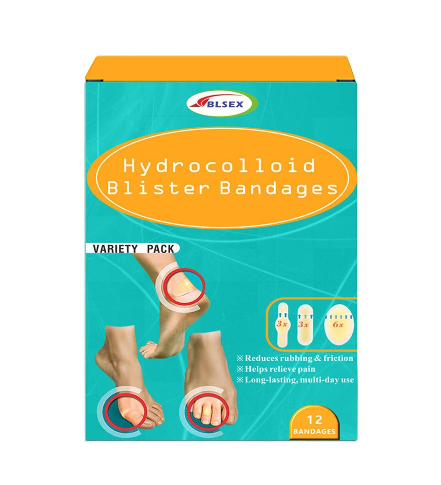 HEIMEABI Hydrocolloid Bandages - Waterproof Blister Pads for Heels, Acne Prevention & Skin Care - One Size - Buy Online on SooperMarket.com