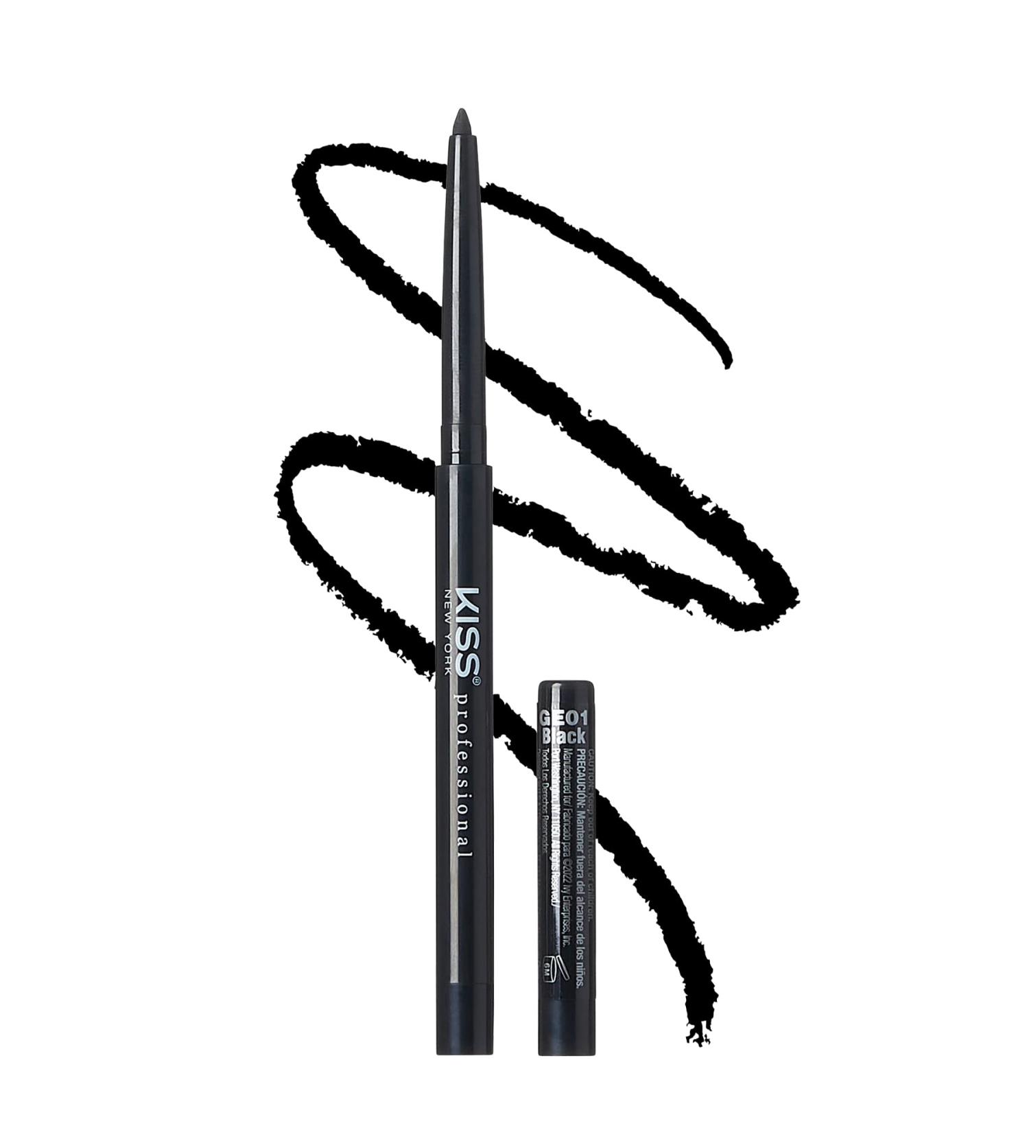 kiss new york Pro Intense Gel Eyeliner - Waterproof, Smudge-proof, Long Lasting Pencil - Buy Online on SooperMarket.com