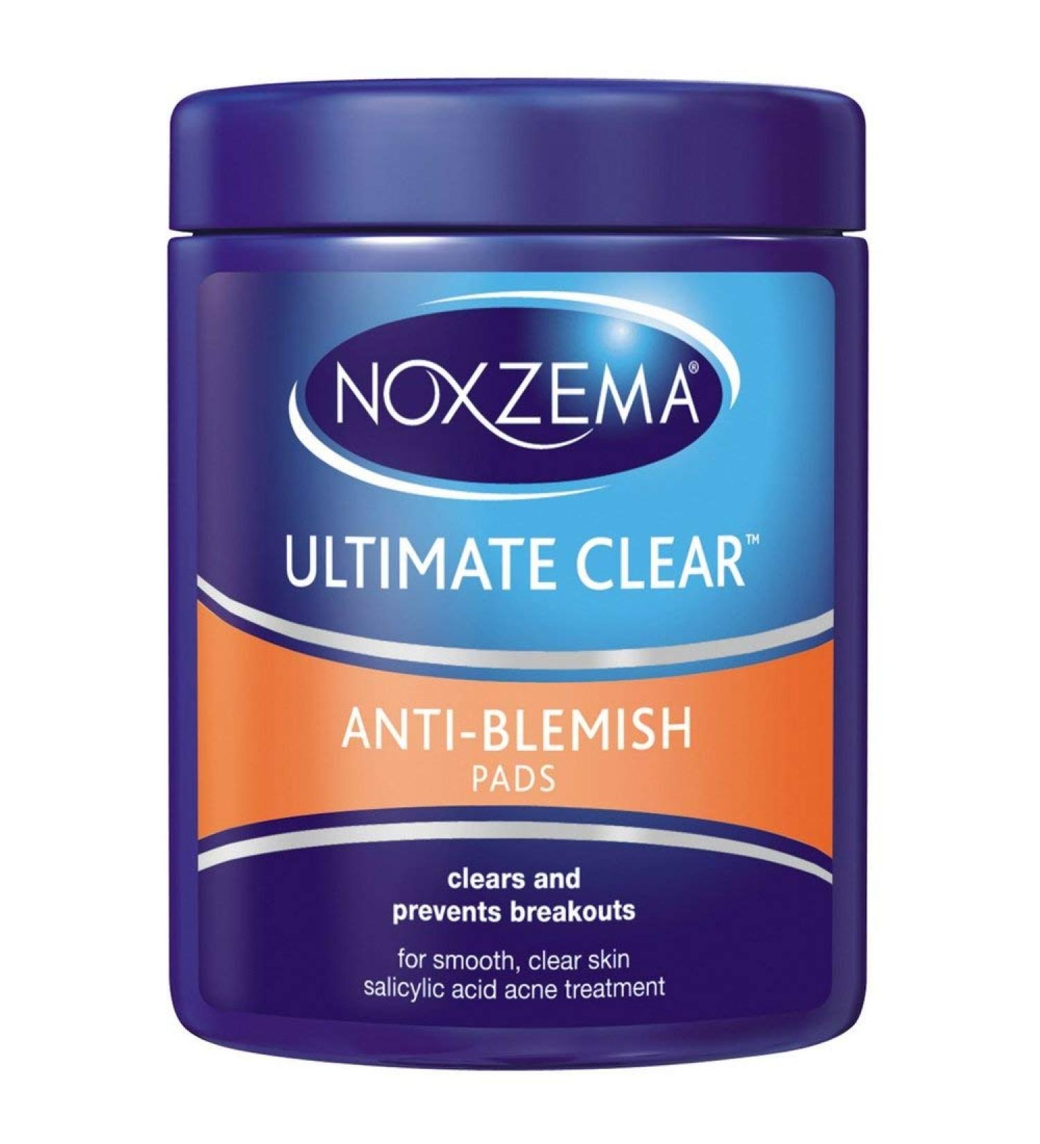 Noxzema Ultimate Clear Pads Anti Blemish 90 ct(Pack of 8)