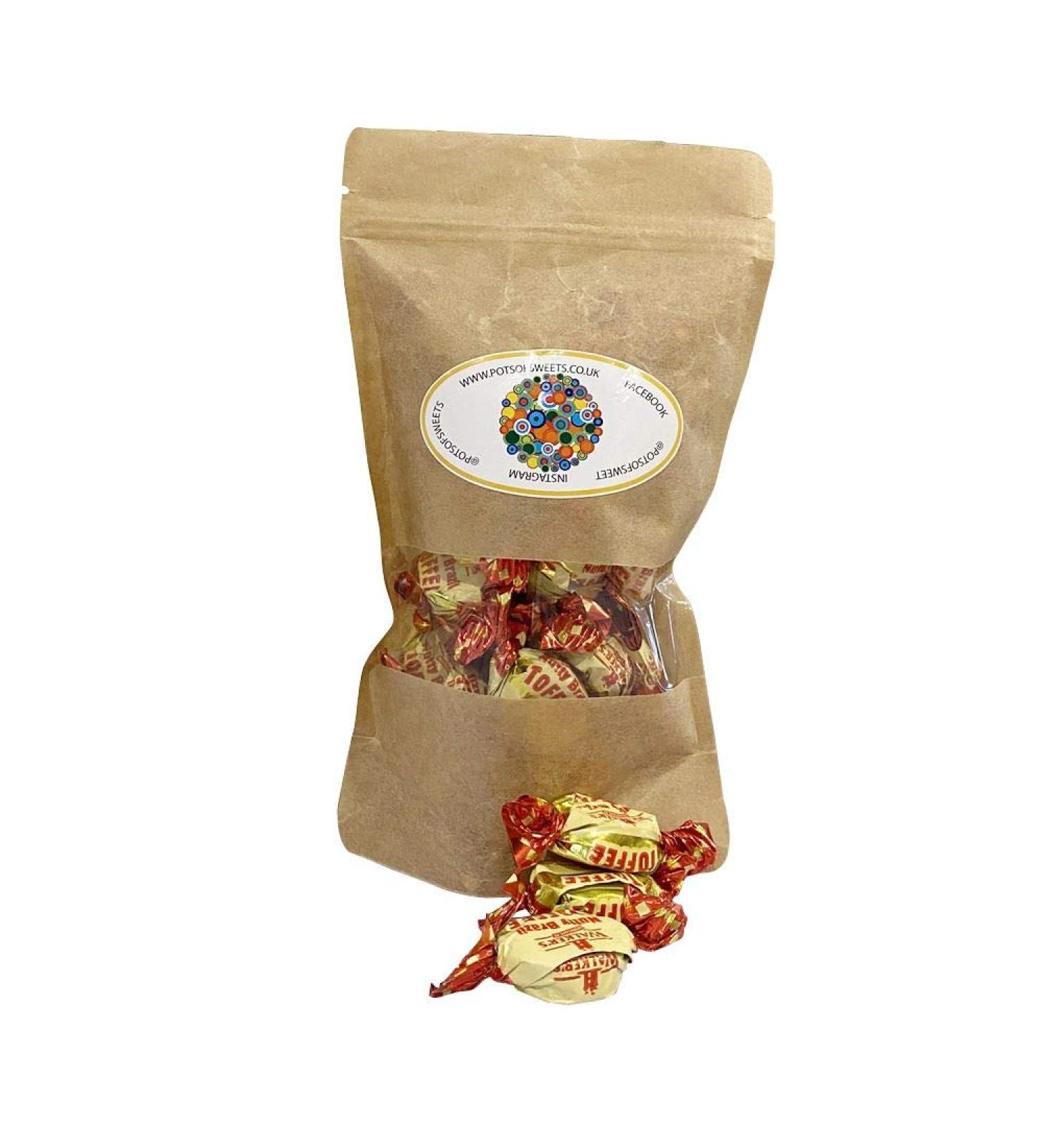 250g Pouch Walker Nutty Brazil Toffee