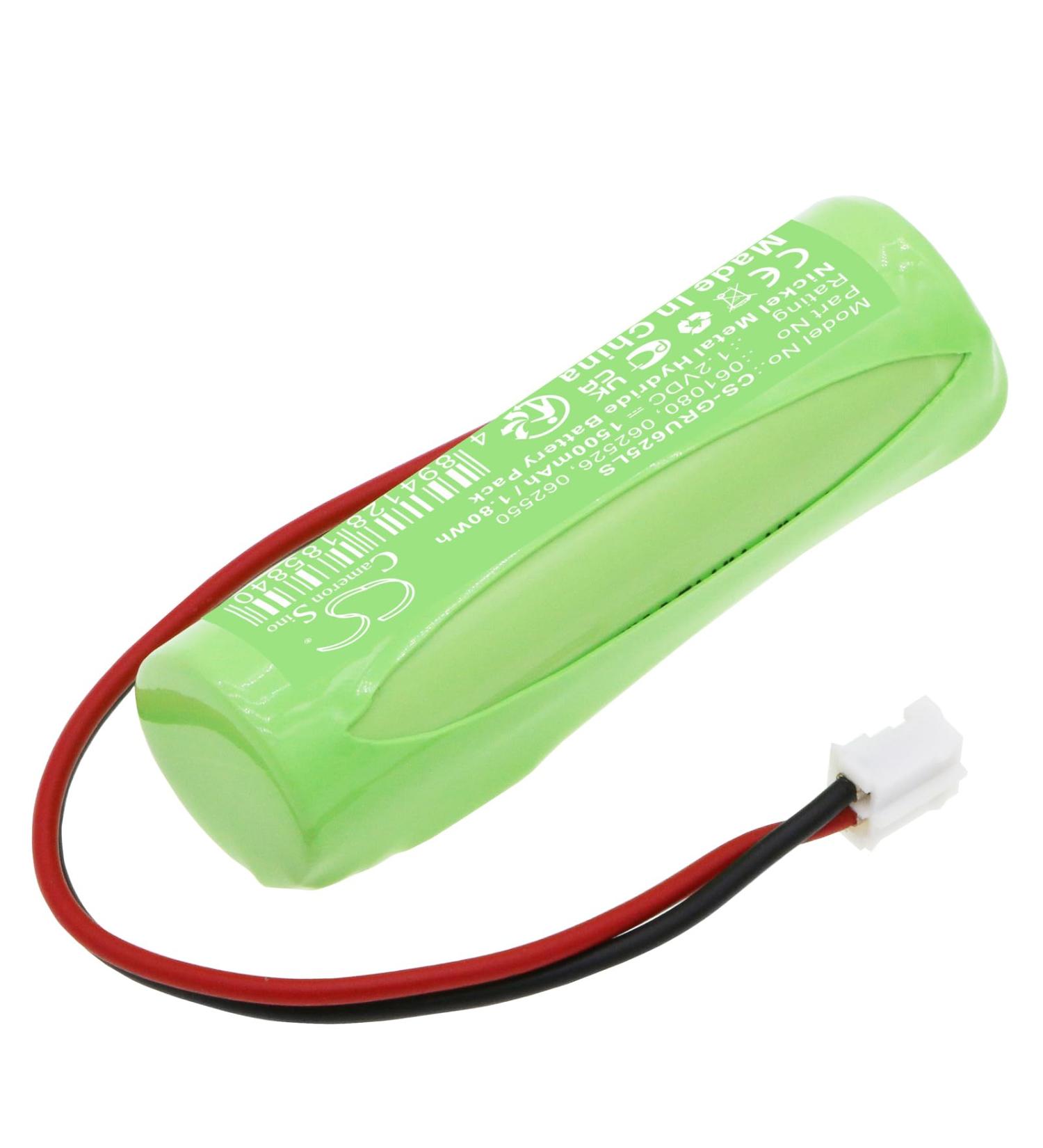 Replacement Battery for Legrand 111914 111013 111248V - GPRHC11KT021 1500mAh/1.2V Compatible Batteries - Buy Online on SooperMarket.com