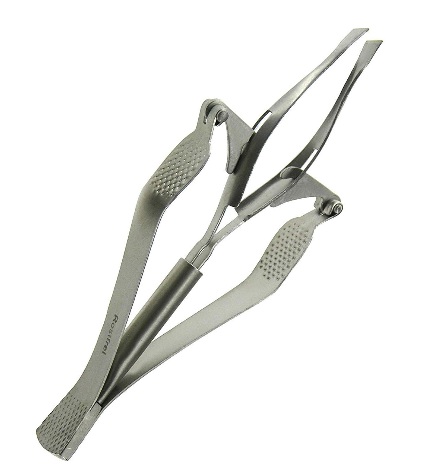 Wittex eyebrow tweezers automatic / click slanted