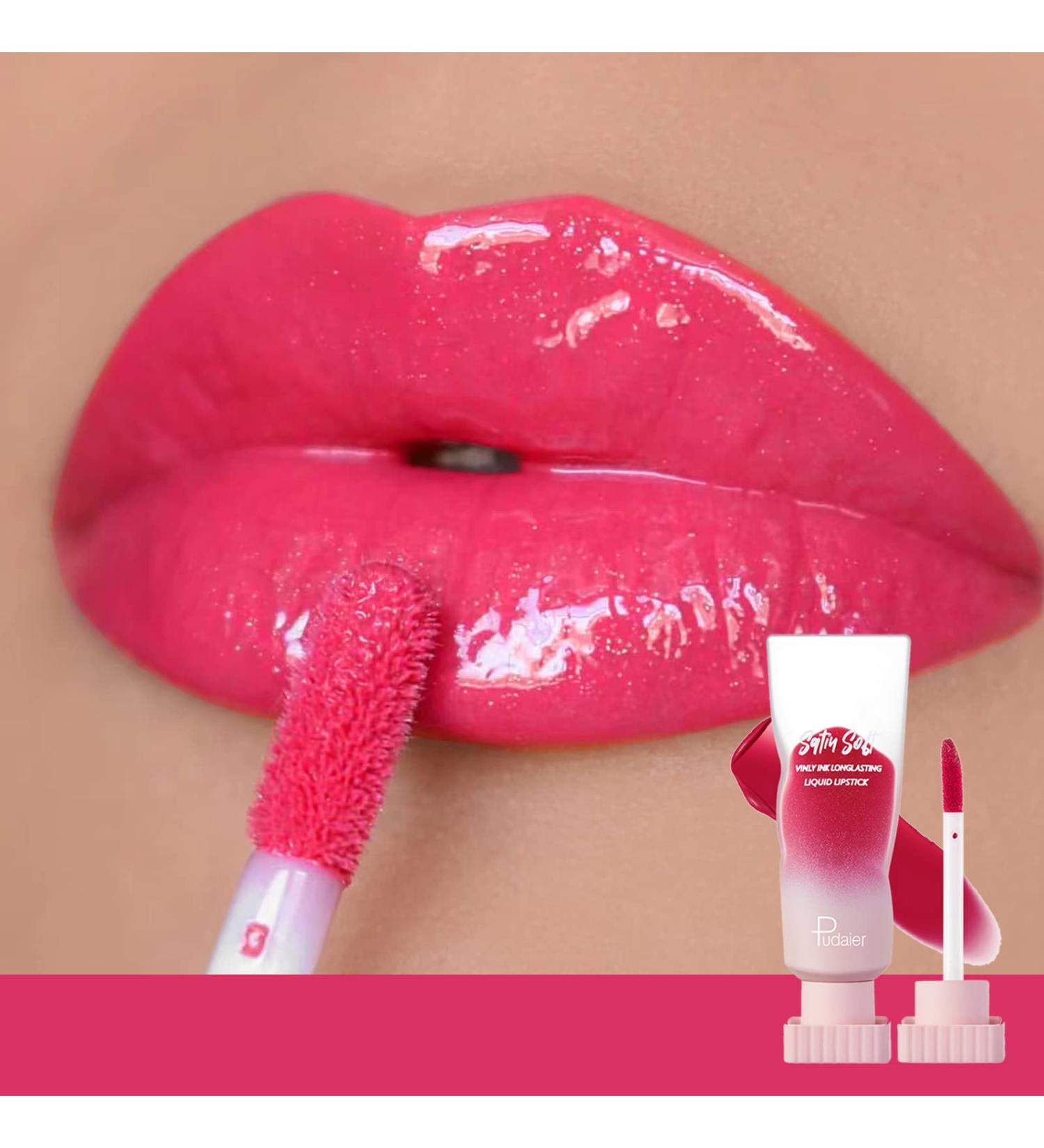 MIESCHER Colored Liquid Lipstick - Long Lasting Matte Lip Cream for Women (06 Pink) - Buy Online on SooperMarket.com