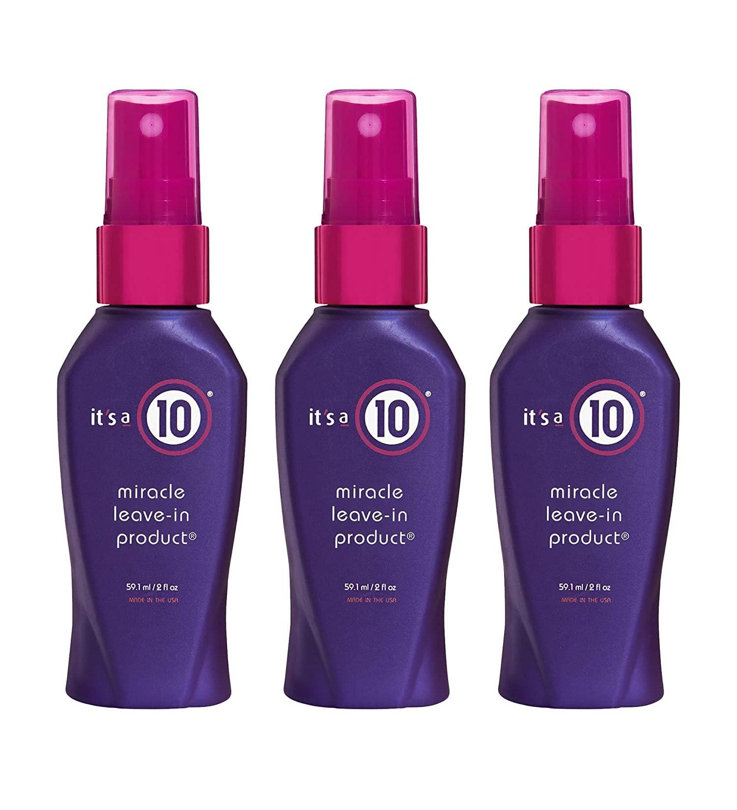 it's a 10 Haircare Miracle Leave-In product 2 oz (Pack of 3) 2 Fl Oz (Pack of 3)