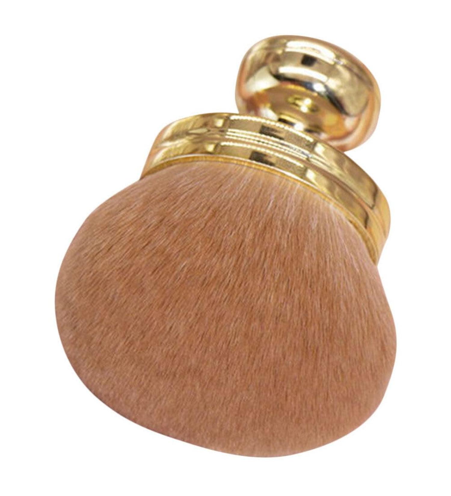 NOLITOY Golden Makeup Brush Set - Travel Foundation Blush Loose Powder & Concealer Brushes for Women | Premium Cosmetic Tools for Flawless Beauty - Buy Online on SooperMarket.com