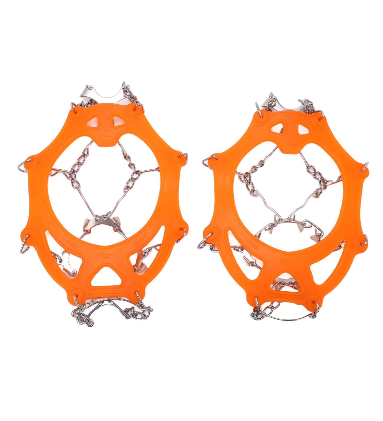 2pcs/Set 12 Tooth Mountaineering Crampons Ice Snow Grips Wearproof Anti Skid Snow Shoes Accessory for Snow Boots and Shoes(M Code) Climbing Climbing Tool - Buy Online on SooperMarket.com