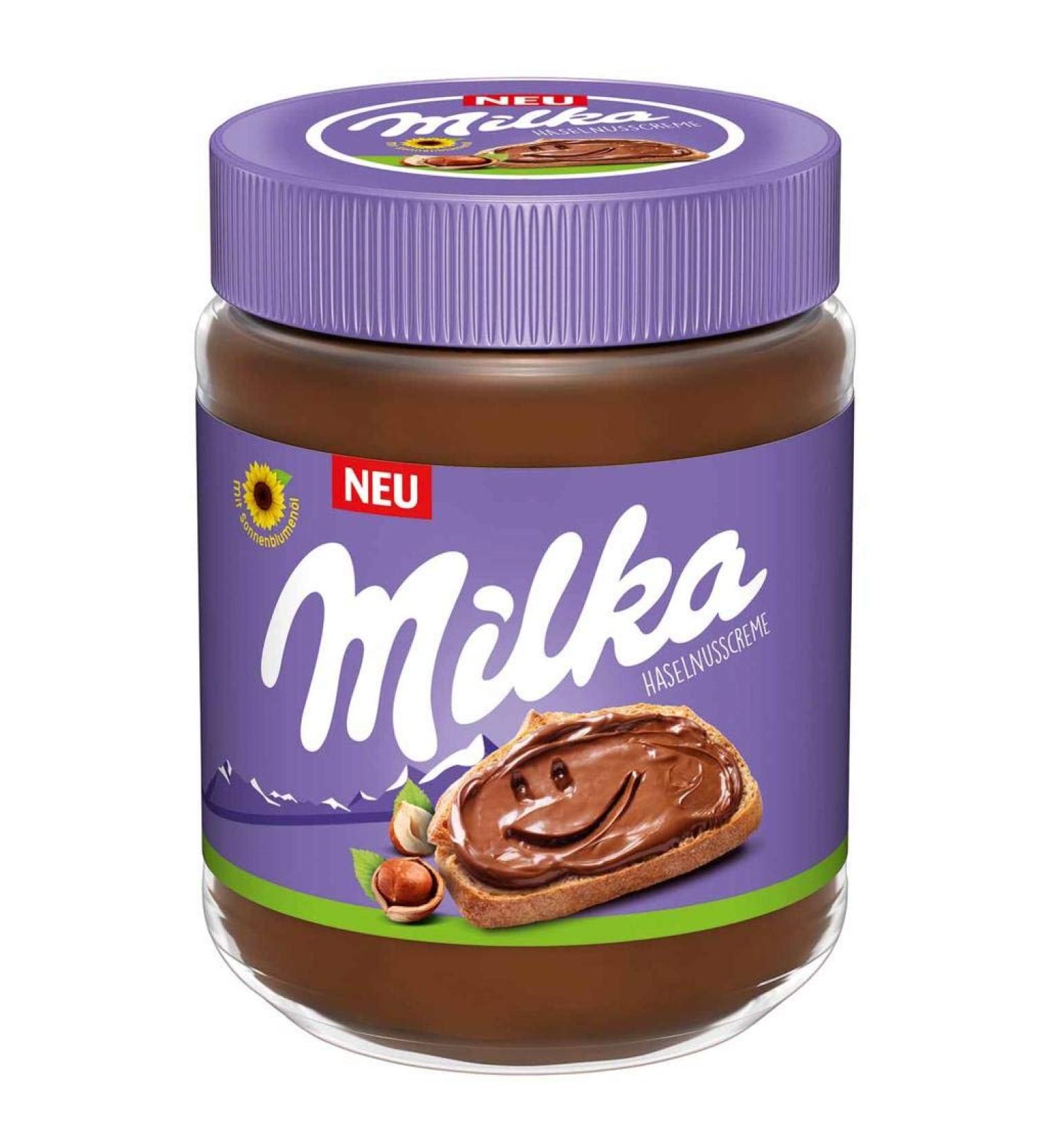 Milka Hazelnut Cream Spread 600 g -Jar