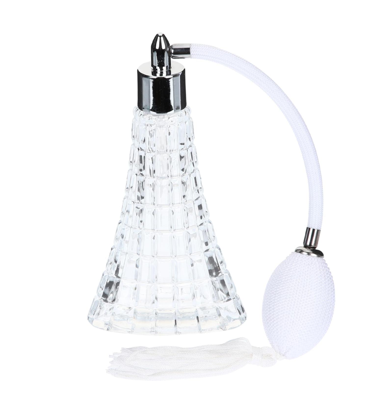 Gogogmee Perfume Bottle Empty Perfume Refillable Perfume Spray Bottle Atomizers for Essential Oils Essential Oil Spray Bottle Portable Scent Pump Bottle Travel Perfume Glass White - Buy Online on SooperMarket.com