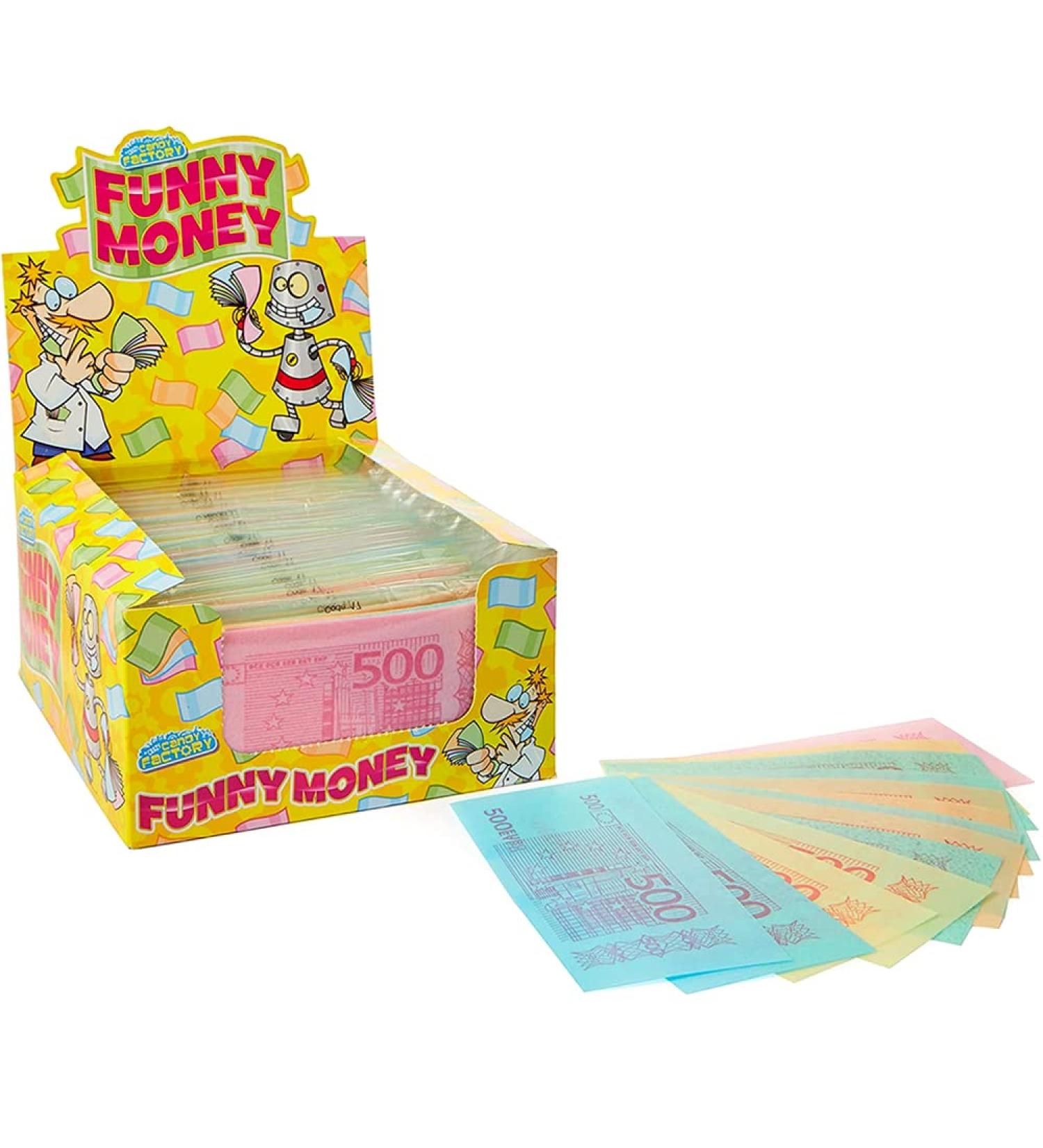 Crazy Candy Factory Funny Money Edible Paper Wafer 14g - Pick Any Number of Packs - Buy Online on SooperMarket.com
