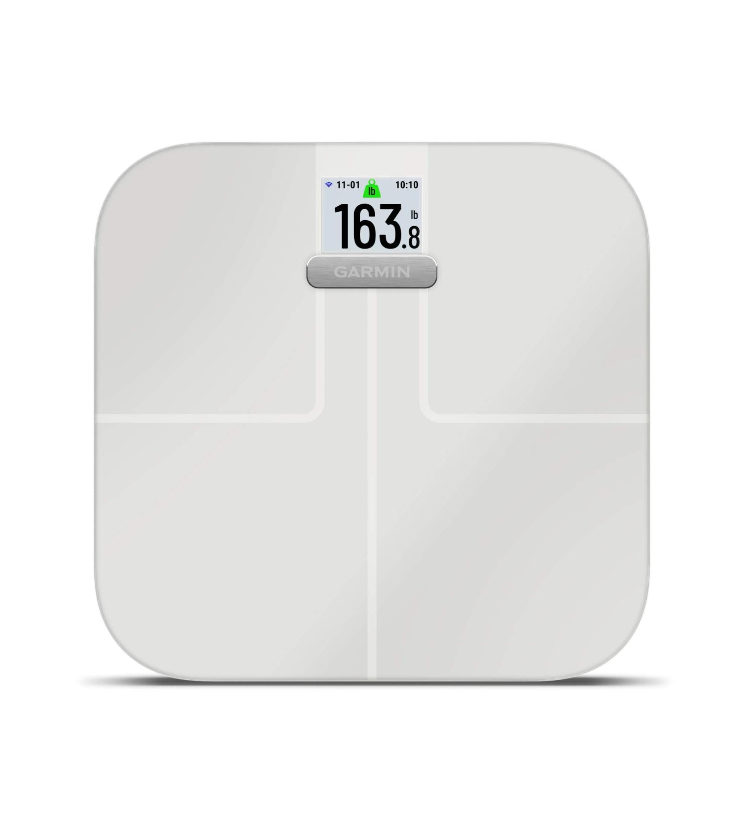 Garmin Index S2 Smart Scale - Wireless Body Fat Muscle Bone Mass & Water% Measurement White (010-02294-03) - Buy Online Internationally - Buy Online on SooperMarket.com