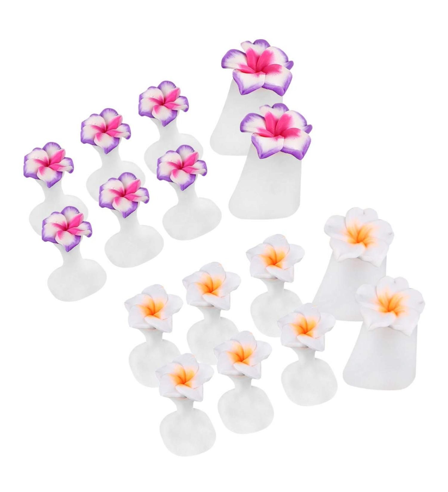 FRCOLOR Silicone Flower Toe Separator Spacers - 2 Boxes Manicure Toe Stretchers for Women Men - Reusable Toenail Cushions Style 2 - Buy Online on SooperMarket.com
