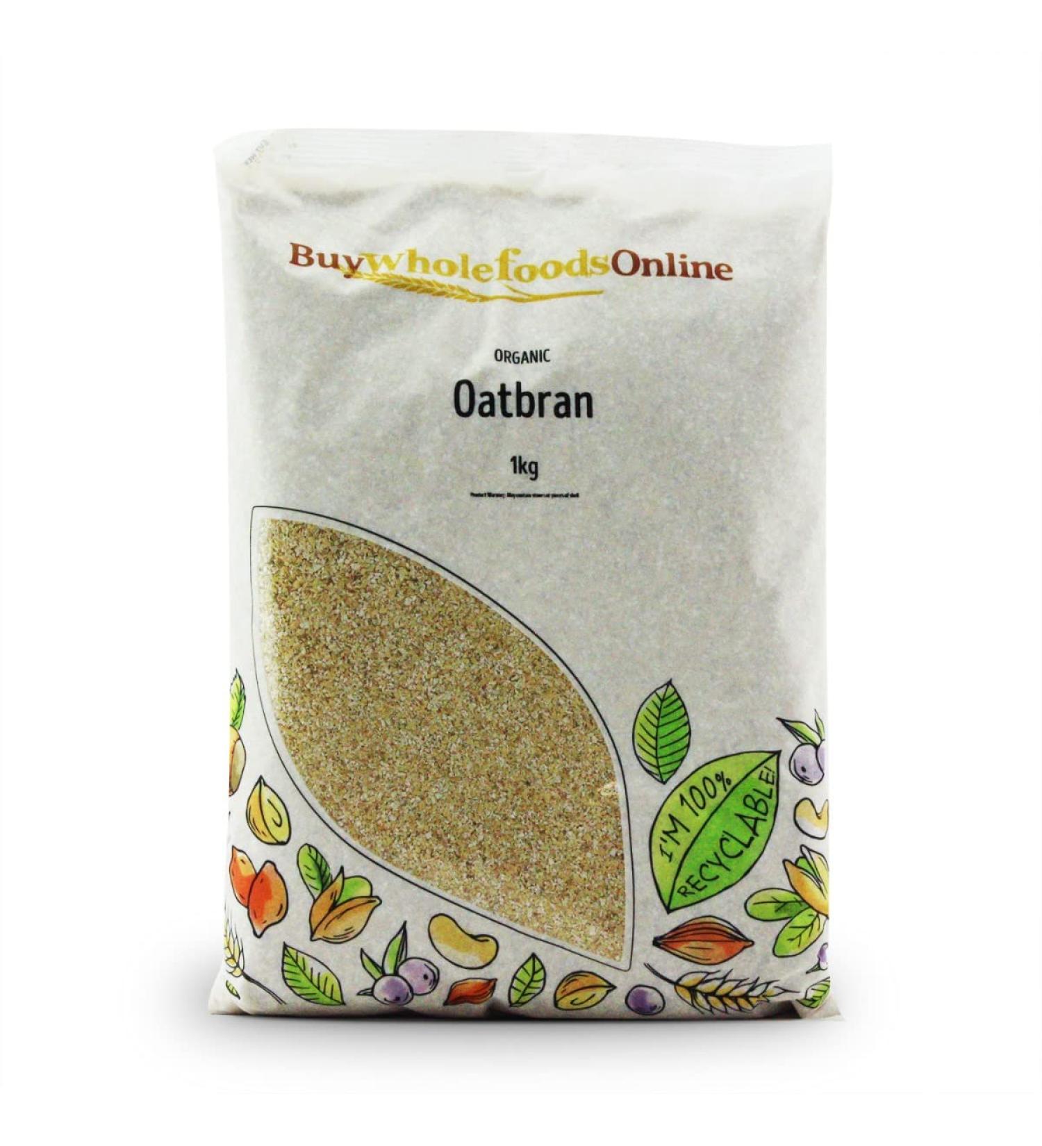 Organic Oatbran 1kg (BWFO)