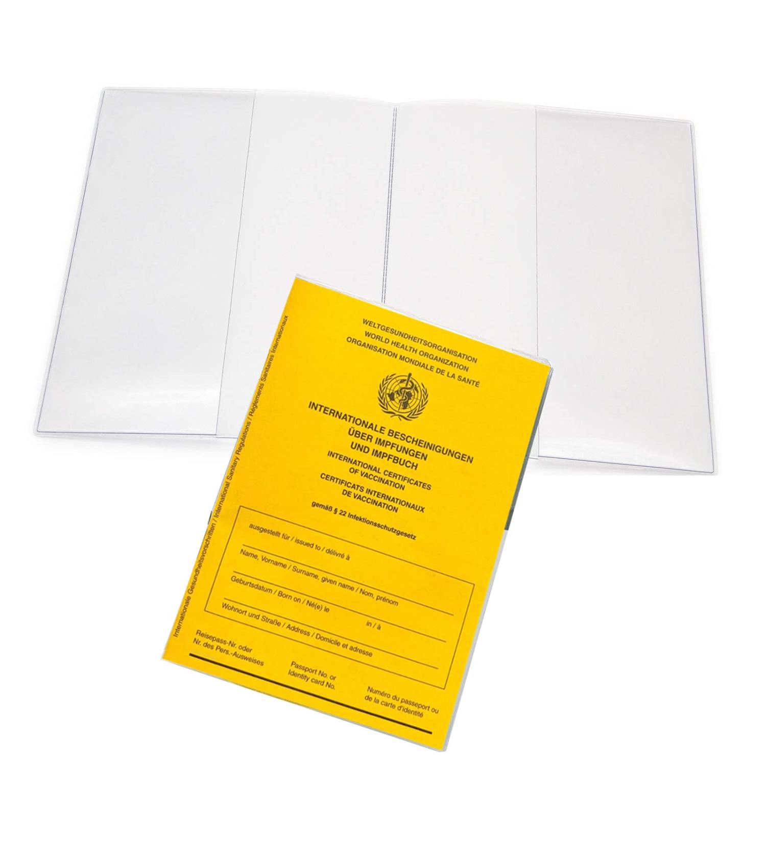 MOELECTRONIX Vaccination Certificate Cover | Protective Cover for New Vaccination Card | Vaccine Book Protection Bag - Buy Online on SooperMarket.com