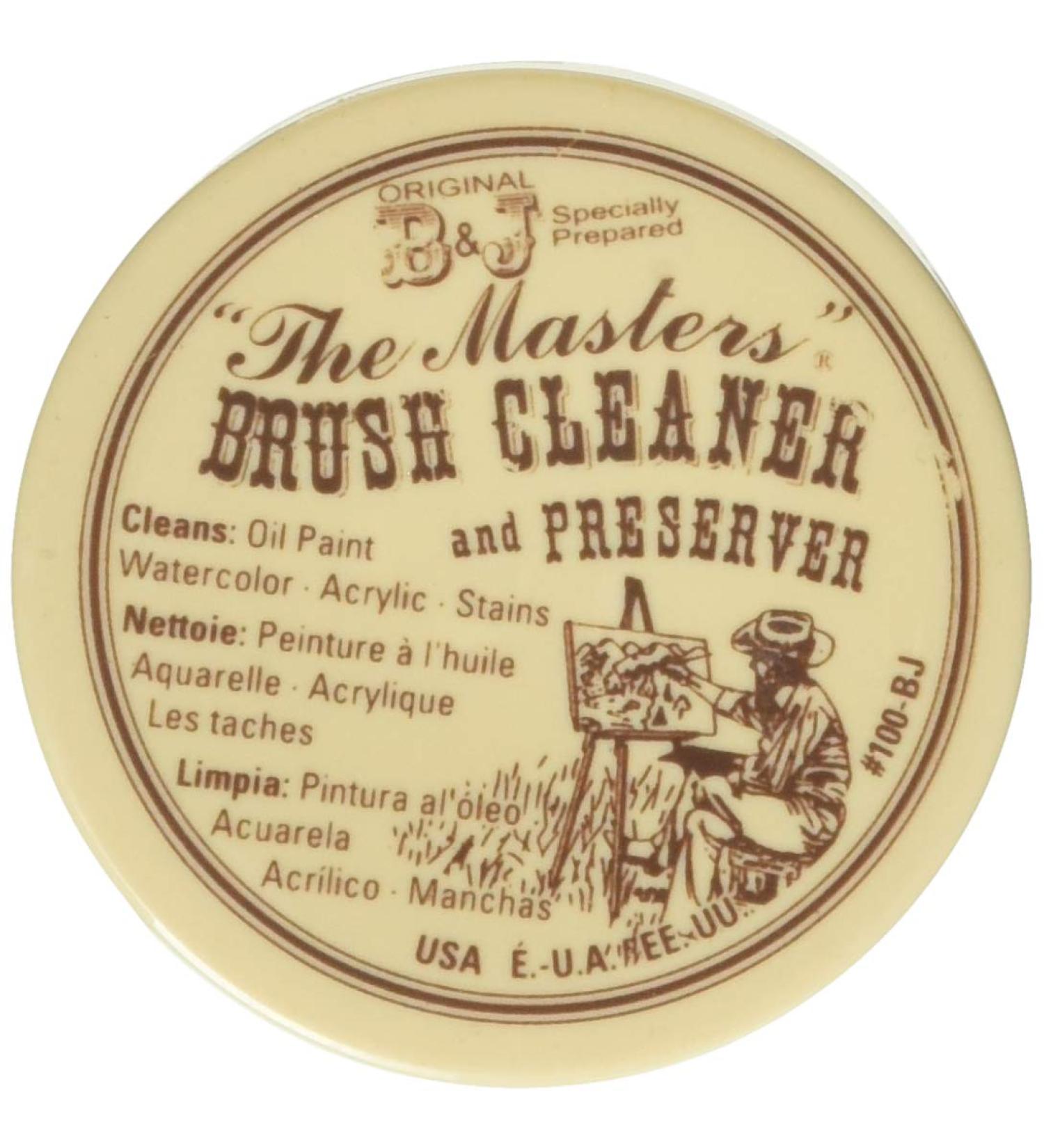 The Masters Brush Cleaner & Preserver 1 Ounce (Pack of 1)