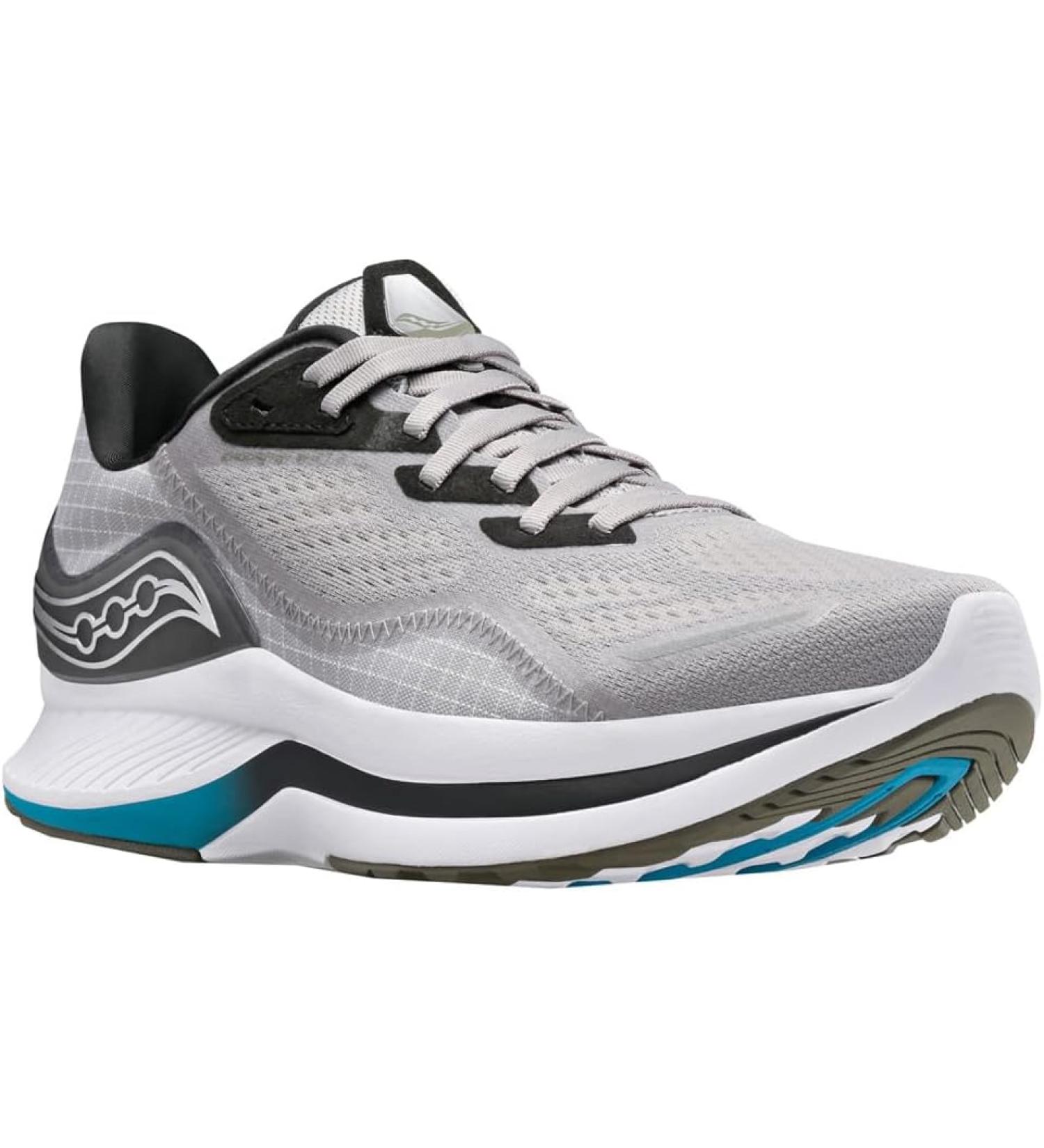 Saucony Men's Endorphin Shift 2 Running Shoe 10.5 - Alloy/Topaz | Lightweight and Cushioned - Buy Online on SooperMarket.com