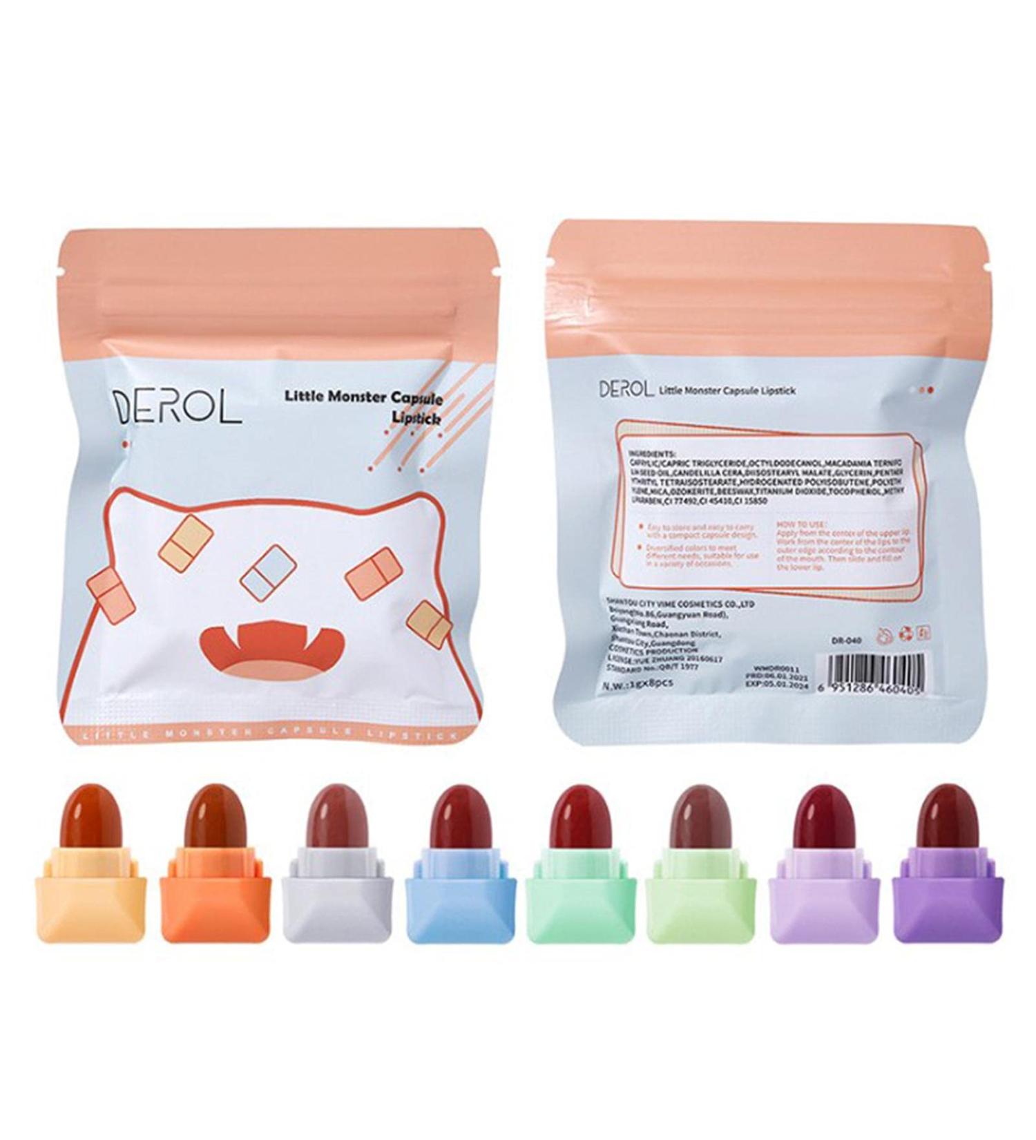 Certainly Lipstick Set - 8 Color Waterproof Matte Lipsticks | Long-Lasting Makeup Gift Set for Women & Girls - Buy Online on SooperMarket.com