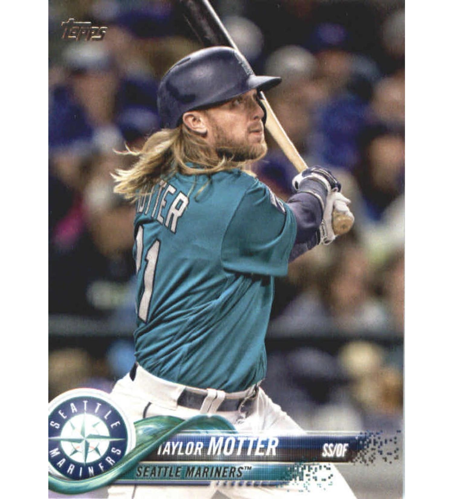 2018 Topps Series 2#388 Taylor Motter Seattle Mariners Baseball Card - GOTBASEBALLCARDS