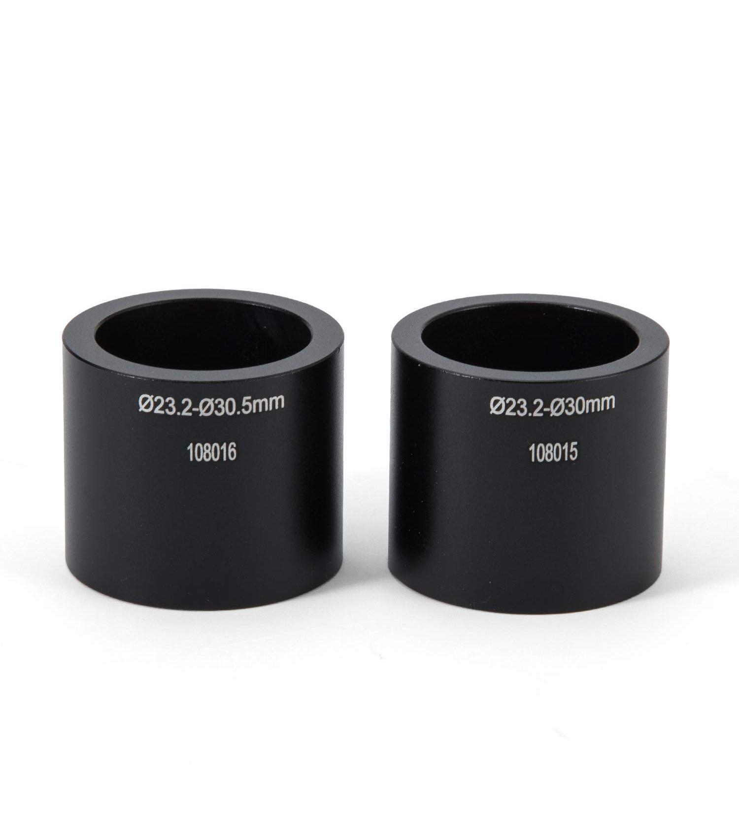 SWIFT Microscope Eyepiece Adapter Set - 30mm (1.18) and 30.5mm (1.20) to 23.2mm (0.91) Adapter Set - Buy Online on SooperMarket.com