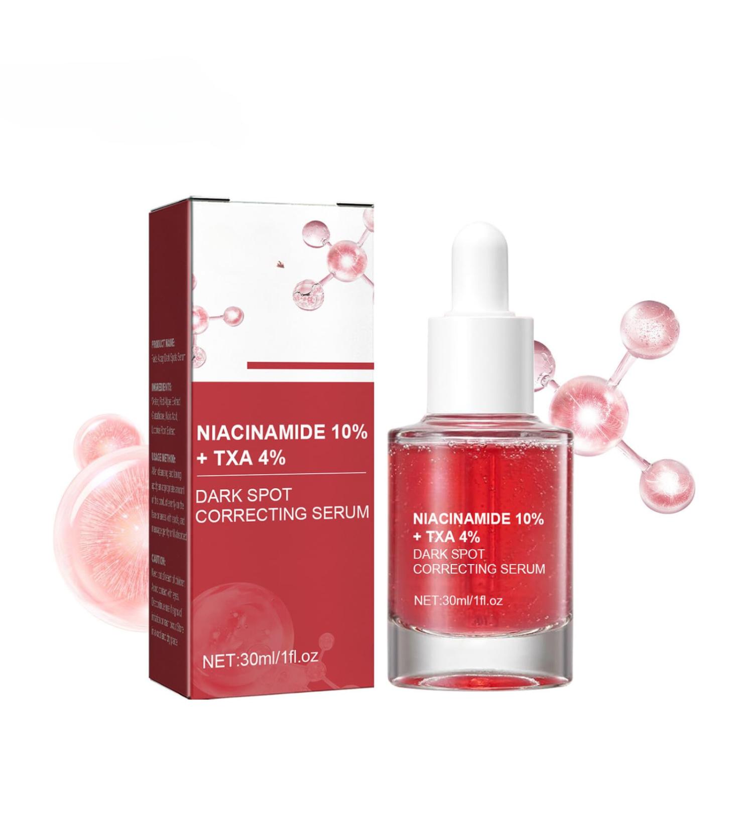 Trendyfave Dark Spot Serum Niacinamide Serum Brightening Serum 10% Niacinamide+ 4% Tranexamic Acid Dark Spot Corrector For Face Age Spot Remover For Face Face Redness Remover Arbutin Serum - Buy Online on SooperMarket.com