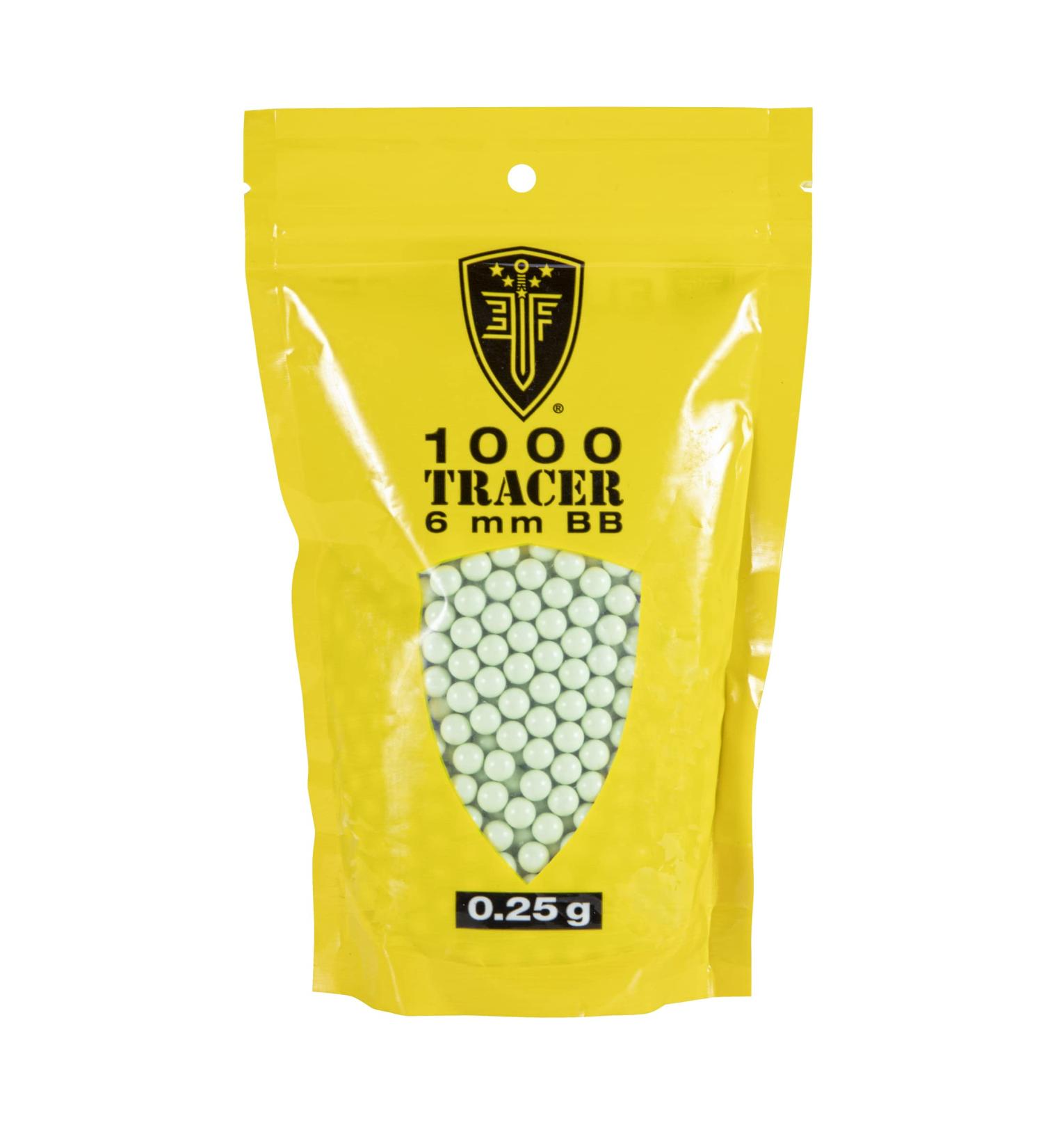 Elite Force Tracer BBS 1000ct 0.25g Glow-in-The-Dark Airsoft Ammo - Premium Quality - Buy Online on SooperMarket.com