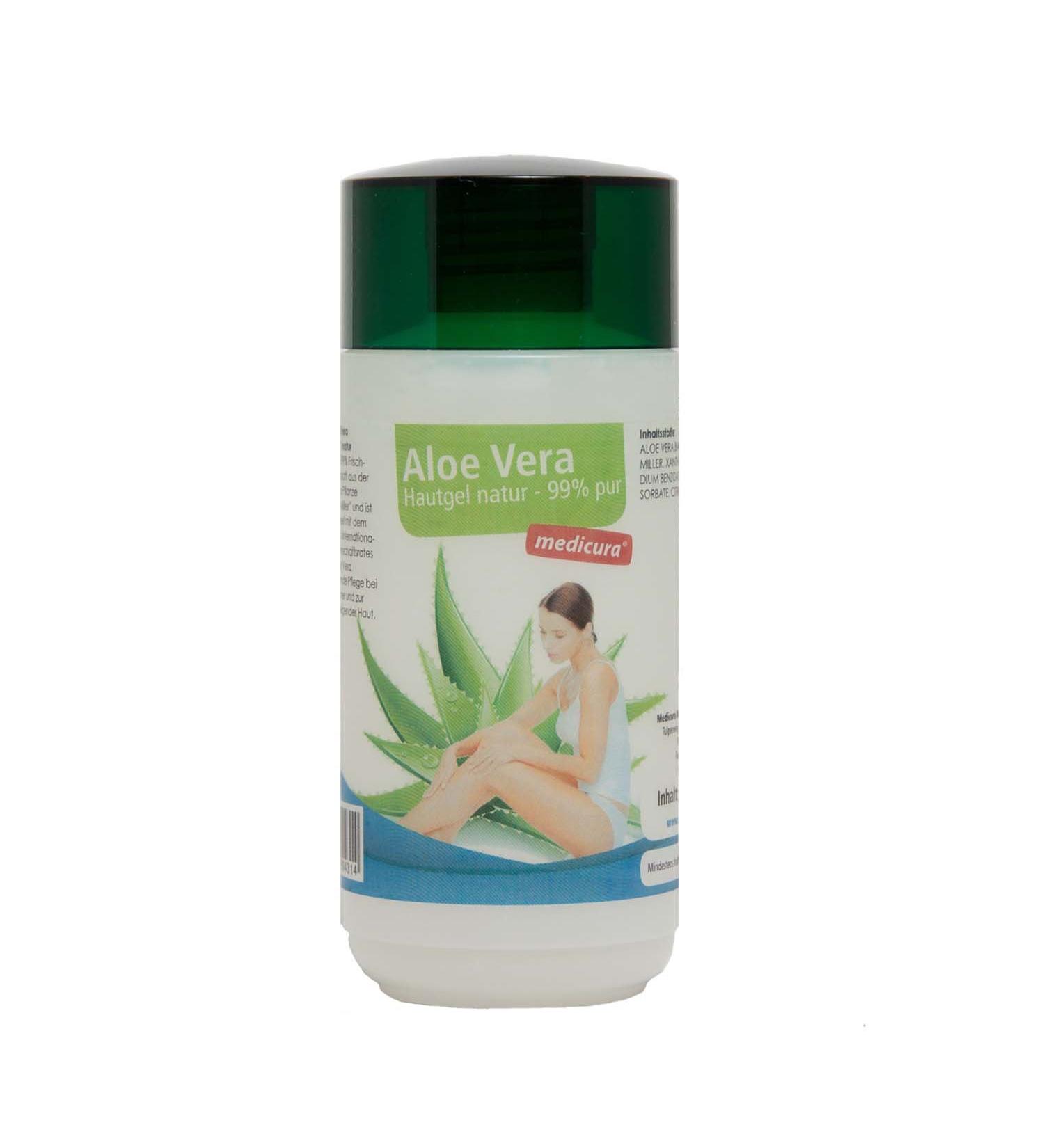 ALOE VERA SKIN GEL natural 98.3% pure 200 ml