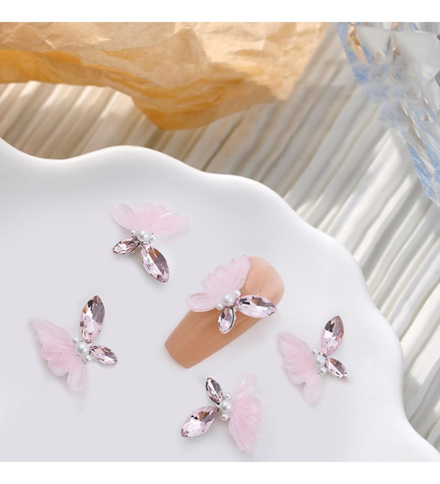 5 Pcs Nails Charm Nails Art Charm Nails Supplies Nails Art Decorations For Women Girls - Buy Online on SooperMarket.com