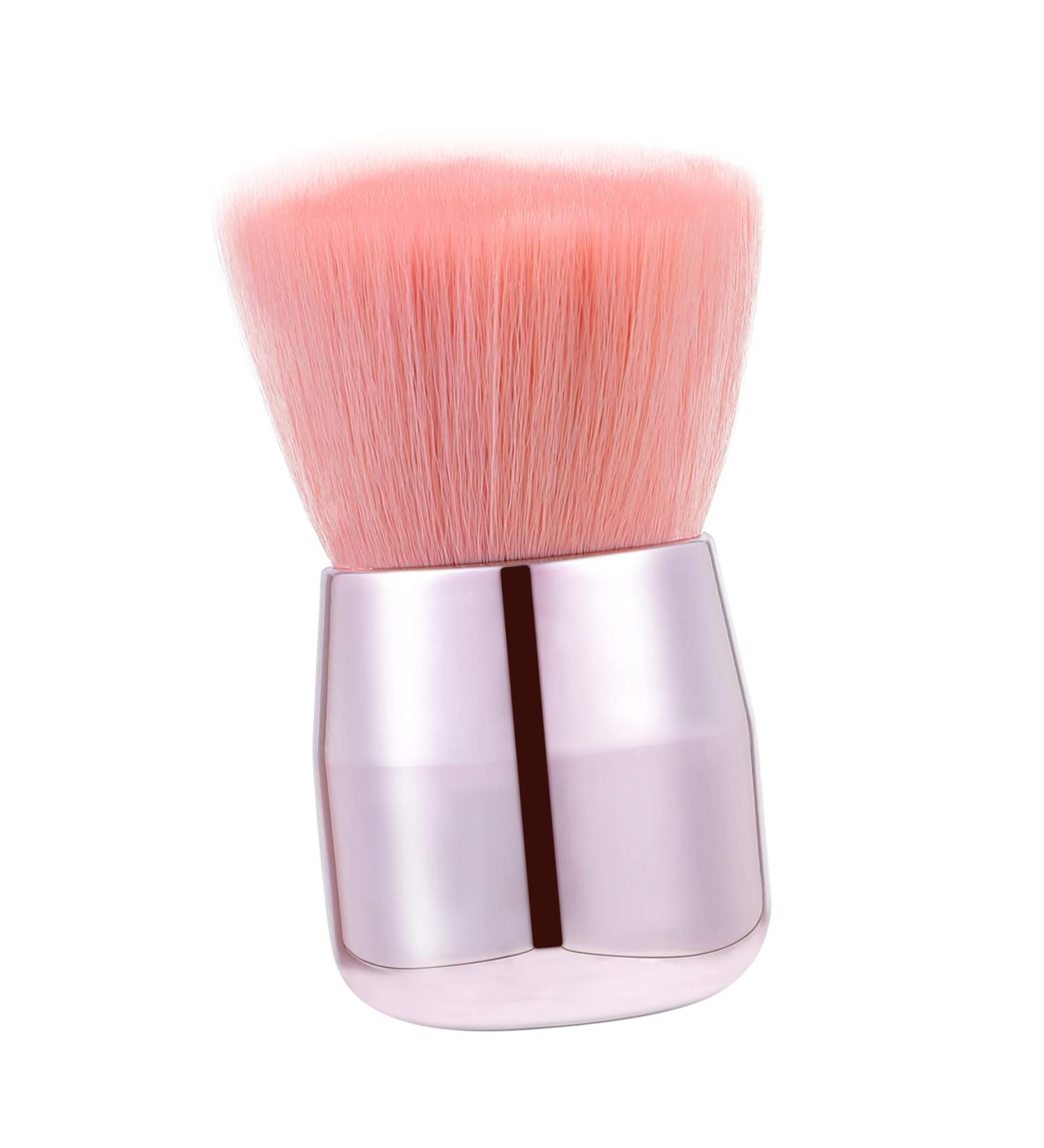 Mushroom Head Makeup Brush - Gentle Portable Blusher & Loose Powder Applicator | Multi-Purpose Cosmetic Tool - Buy Online on SooperMarket.com