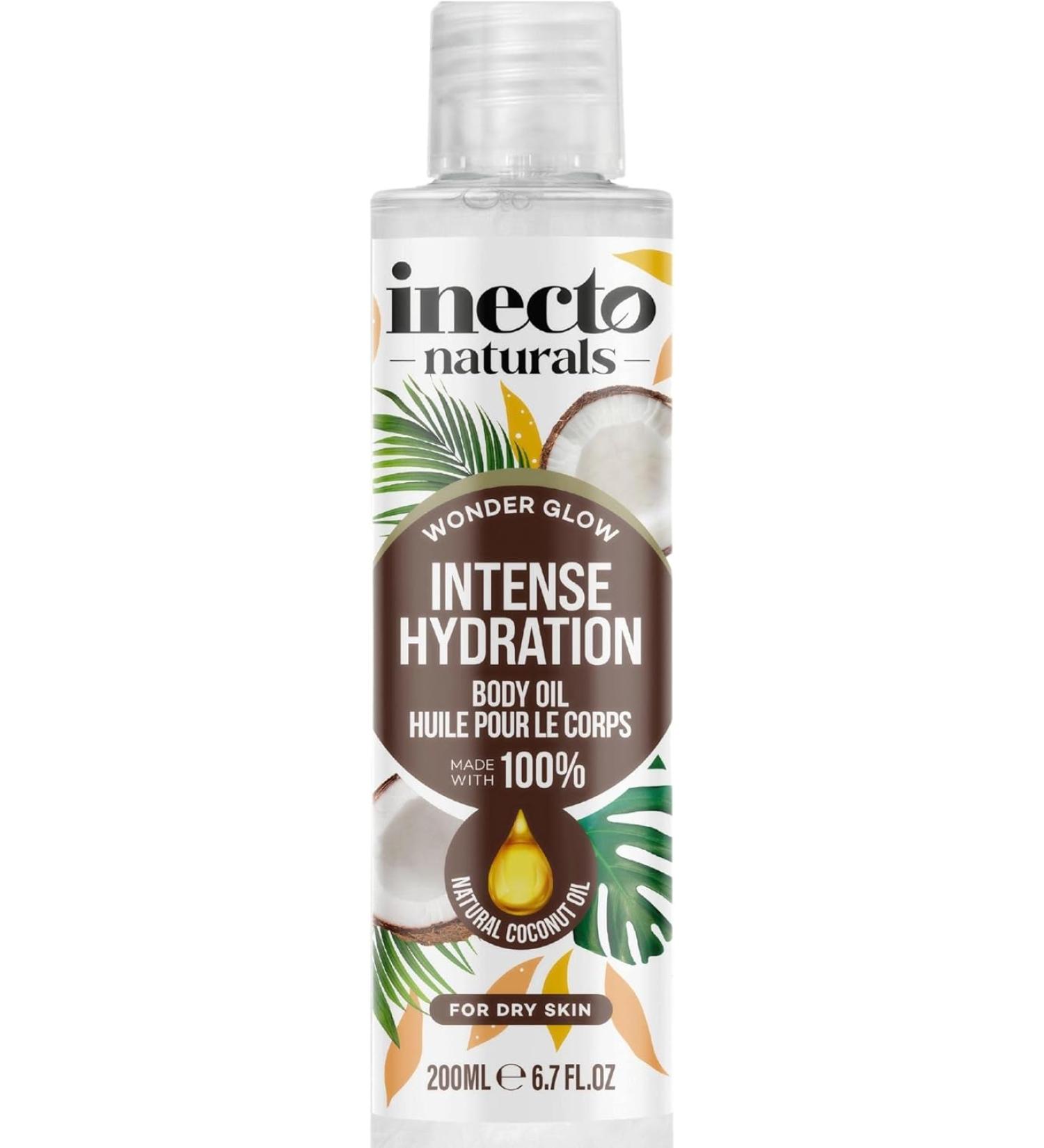 Inecto Coconut Body Oil 6.7 fl oz - Nourishing Hydration & Skin Glow - Buy Online on SooperMarket.com